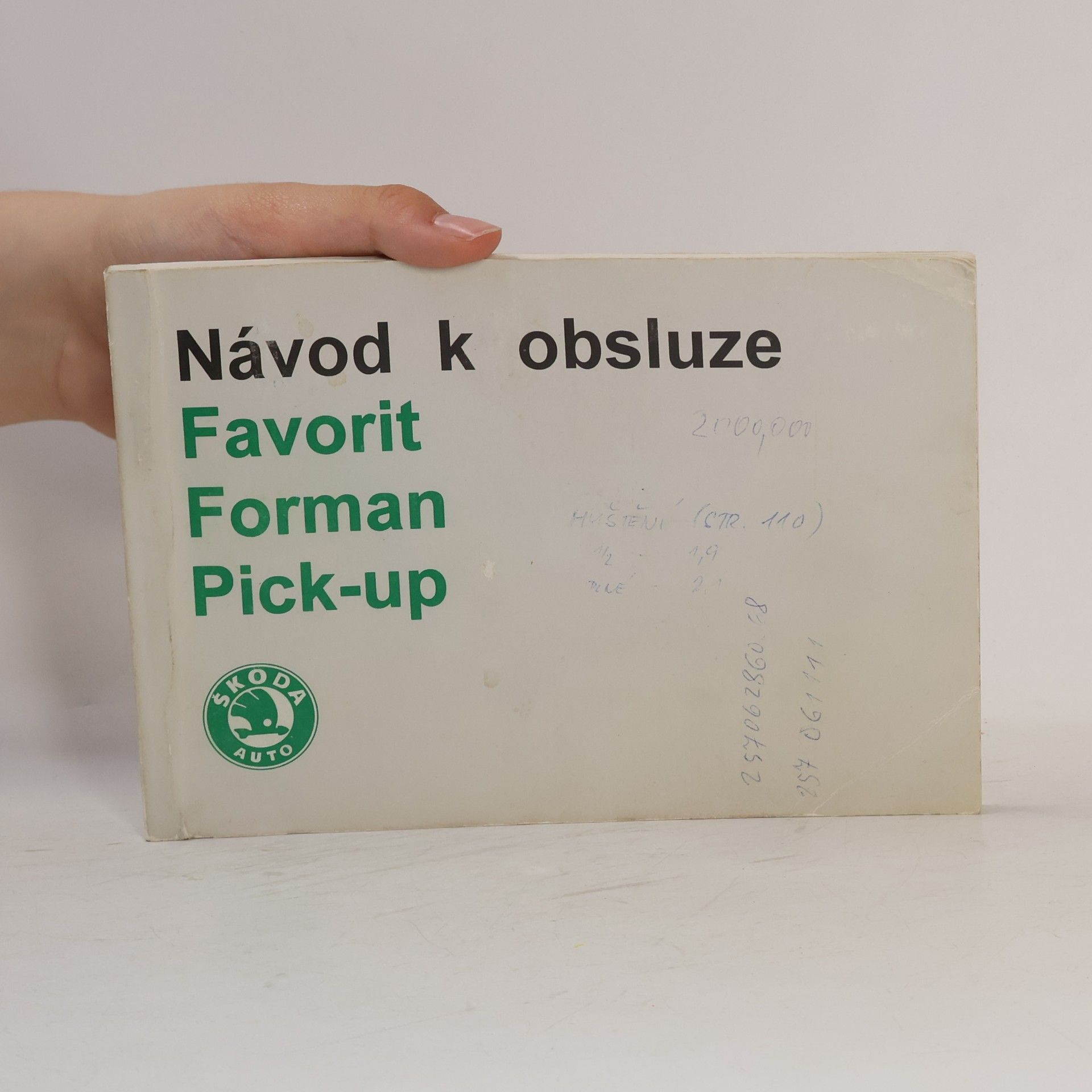 Kolektiv autorů Návod k obsluze. Favorit Forman