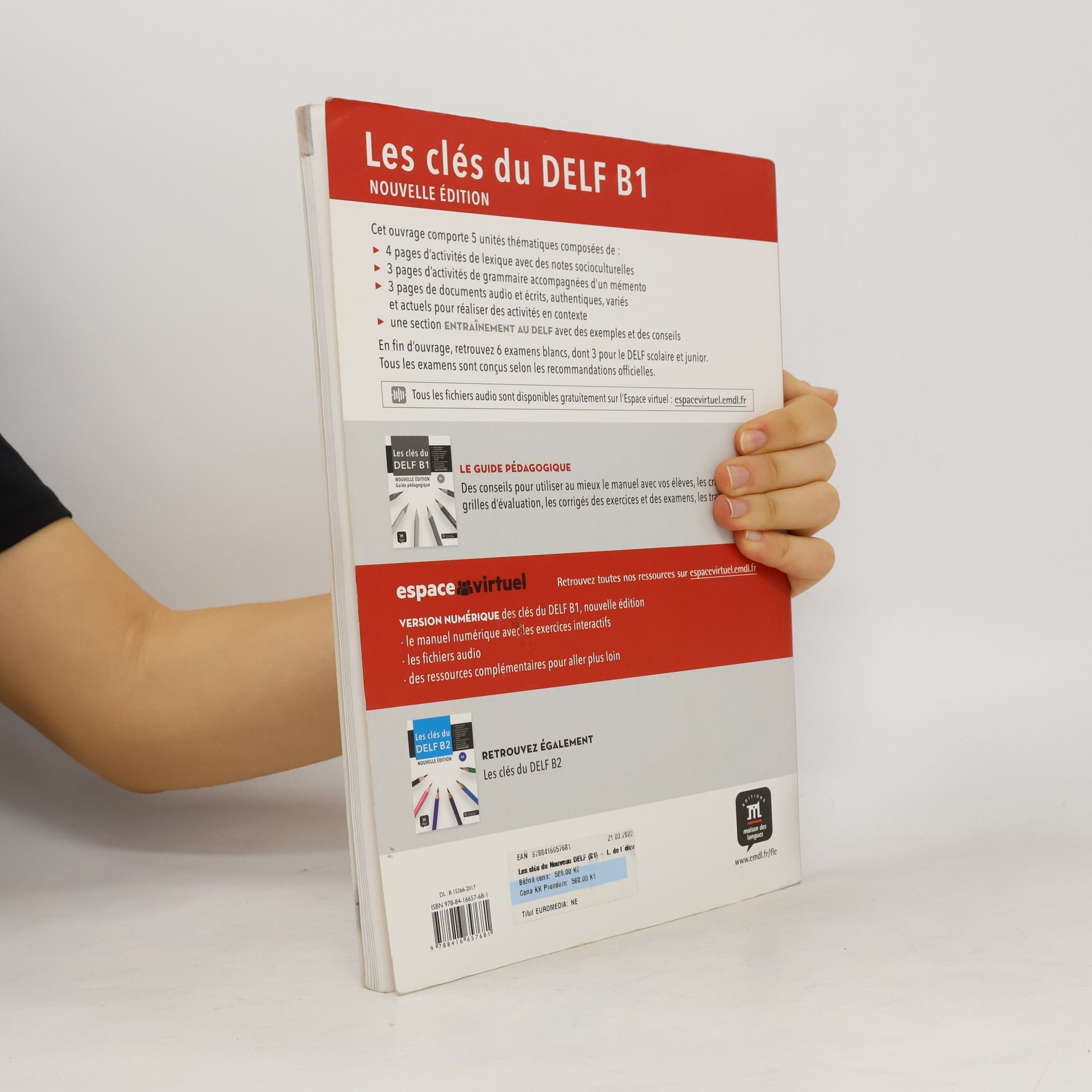 Gainza Ana Les clés du Nouveau DELF (B1) – L. de l´éleve + MP3 nouvelle édition