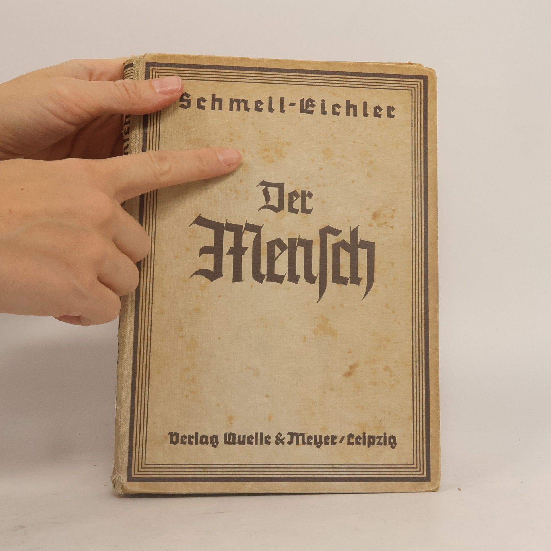 Otto Schmeil Der Mensch