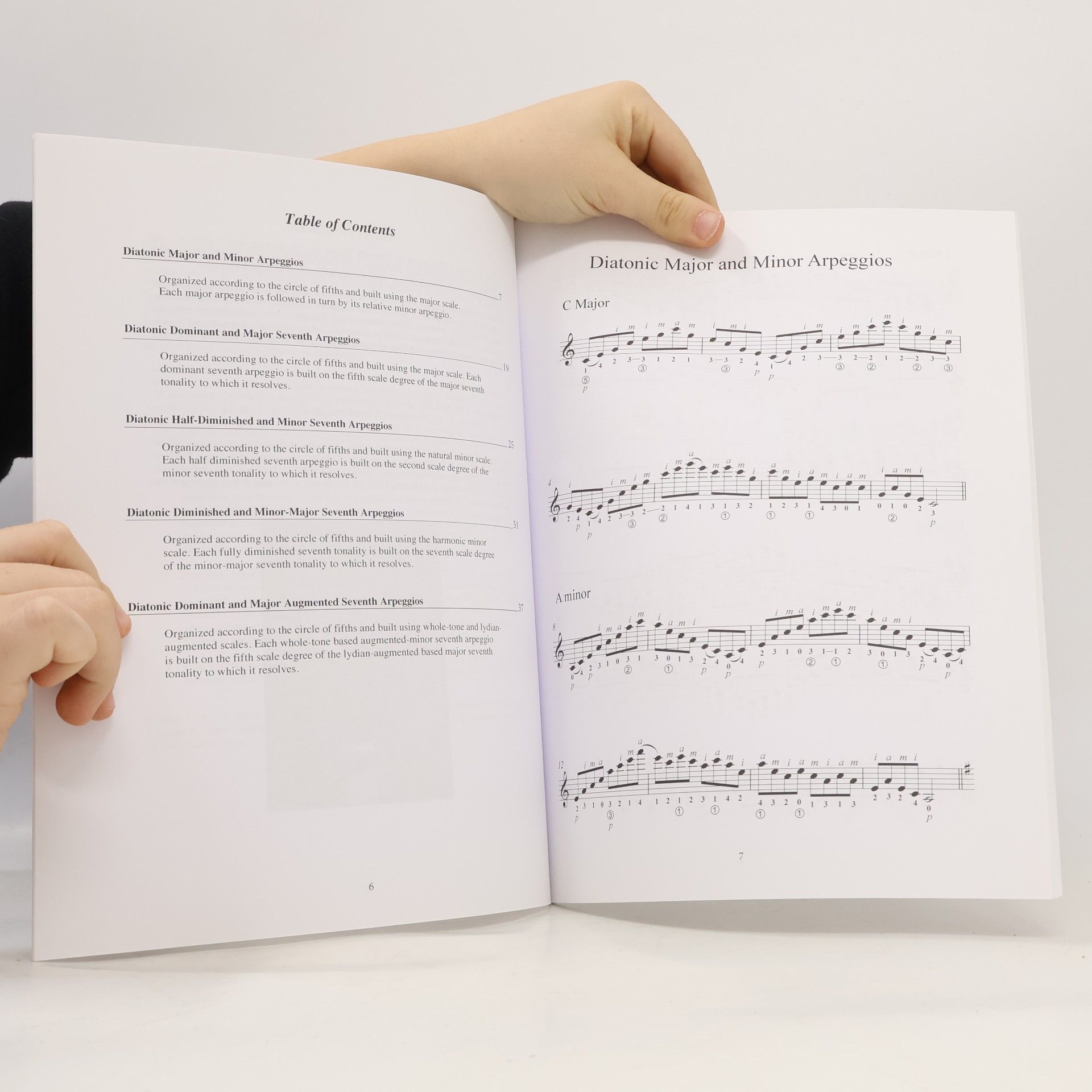 Kenneth Meyer Setton Diatonic Arpeggios for Classical Guitar