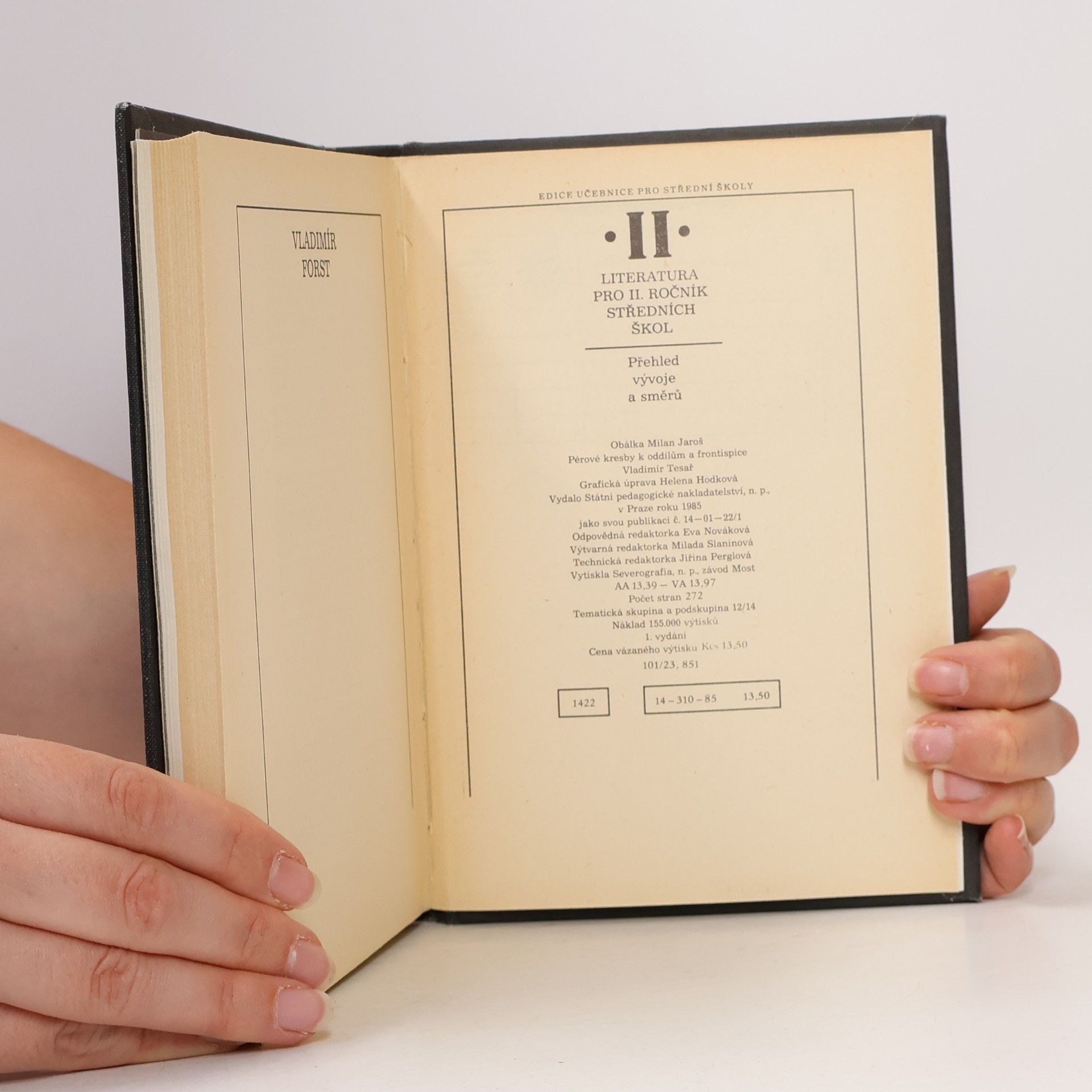 Bohuslav Hoffmann Literatura pro II. ročník středních škol