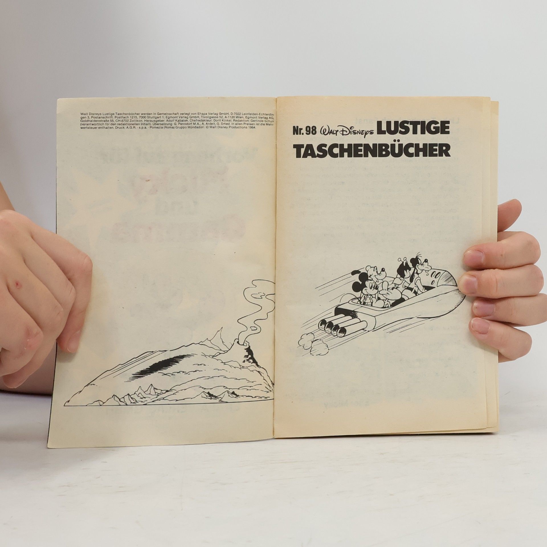 Autorenkollektiv Lustige Taschenbücher 98: Vorhang auf für Micky und Gamma