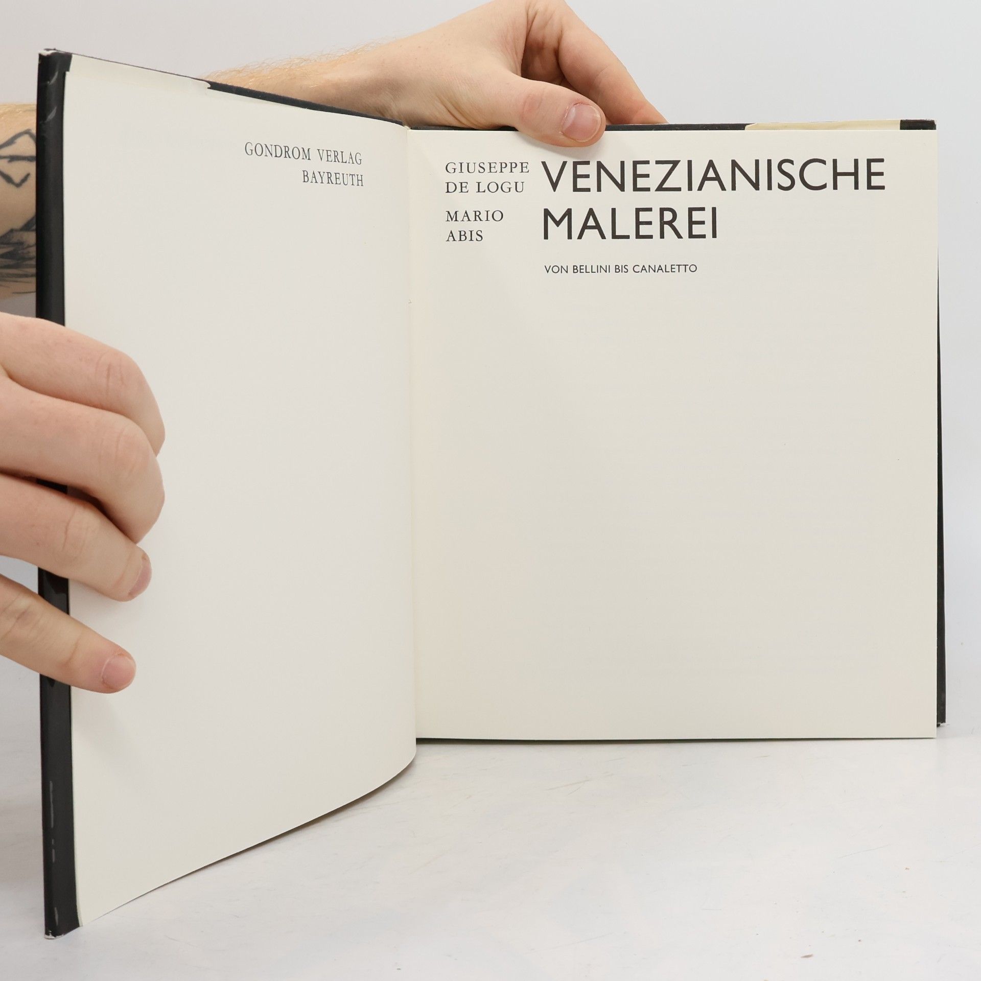 Giuseppe Delogu Venezianische Malerei