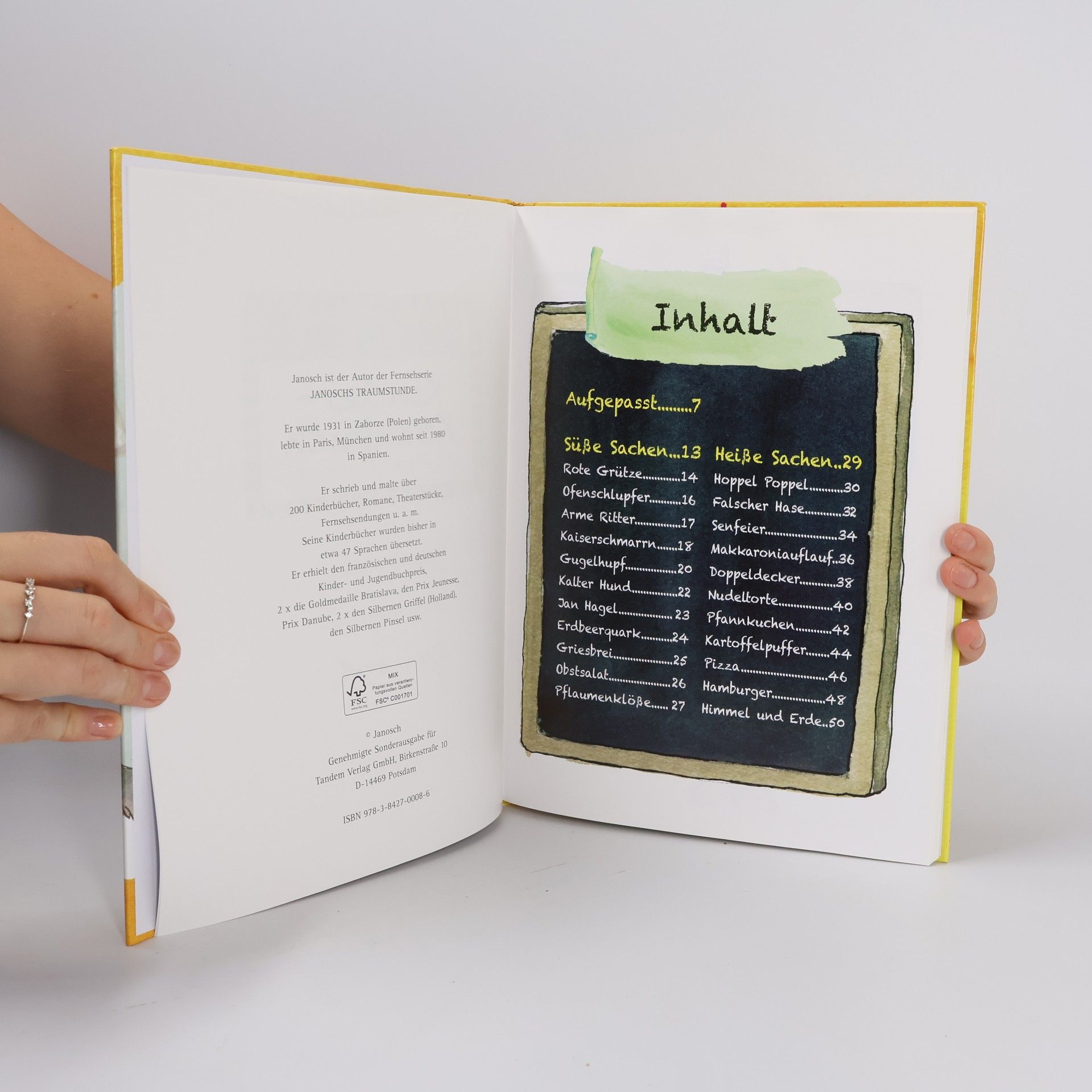 kolektiv Janosch. Kinder-Kochbuch für kleine Feinschmecker