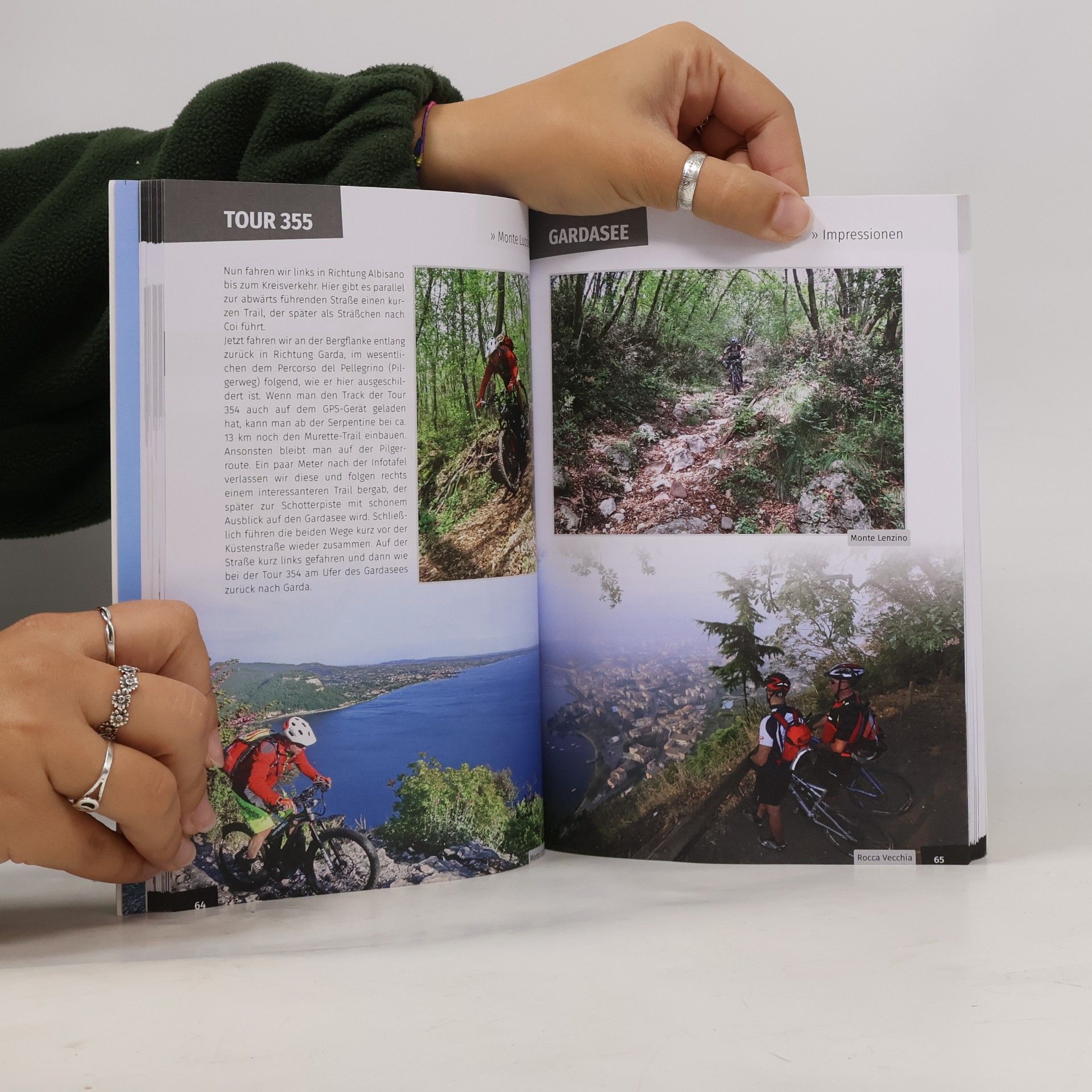 Andreas Albrecht Gardasee GPS Bikeguide 1: Mountainbiketouren für die ganze Familie - GPS-Daten zum Downloaden