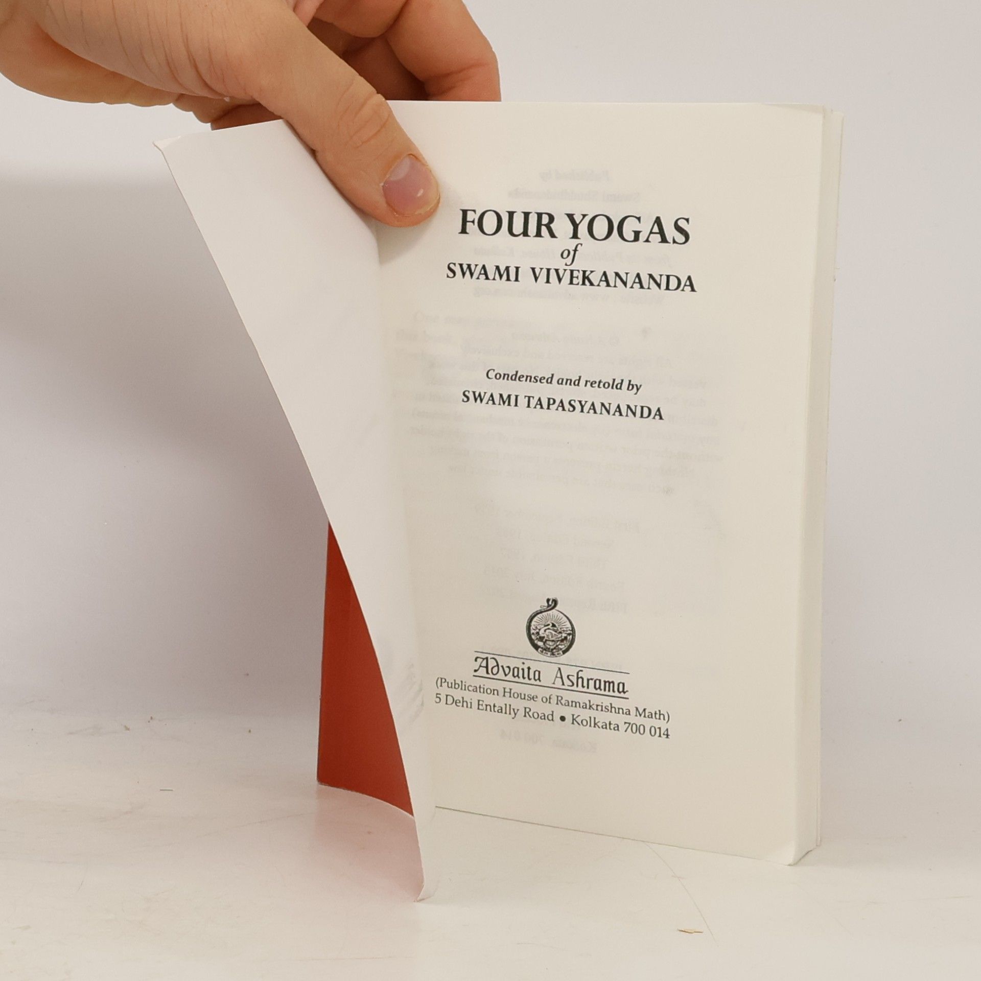 Svámí Vivékánanda The Four Yogas of Swami Vivekananda