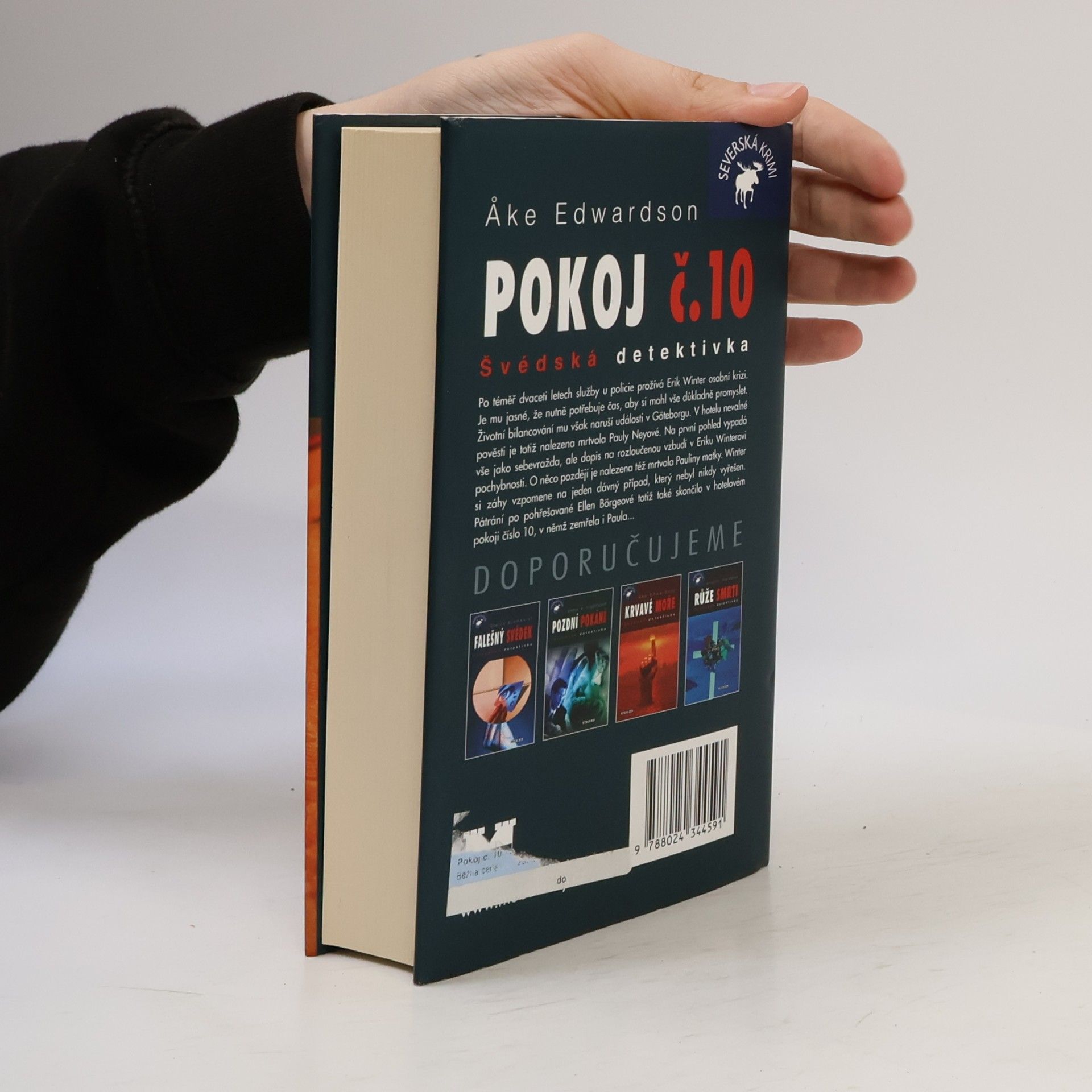 Åke Edwardson Pokoj č. 10 : švédská detektivka