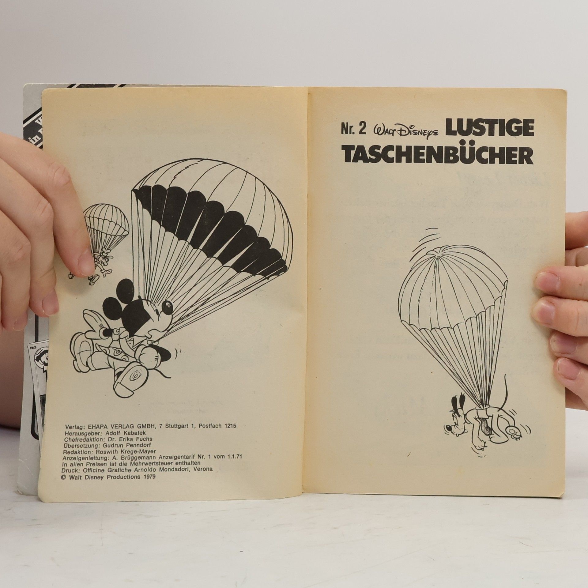 Walt Disney Lustige Taschenbücher 2. Hallo... hier Micky!