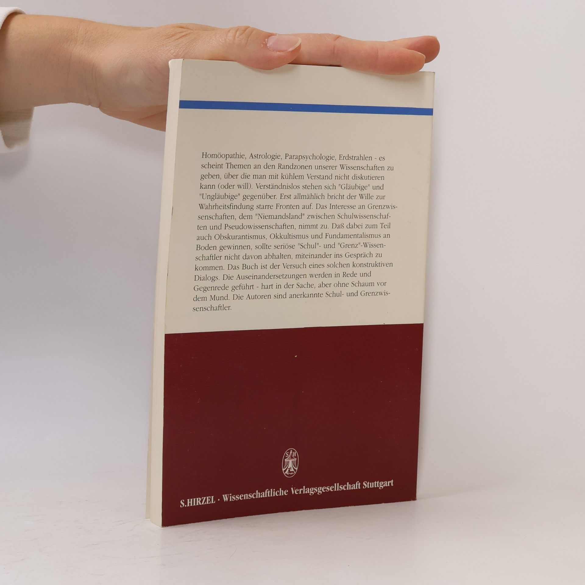 Gerald Eberlein Edition Universitas: Schulwissenschaft, Parawissenschaft, Pseudowissenschaft