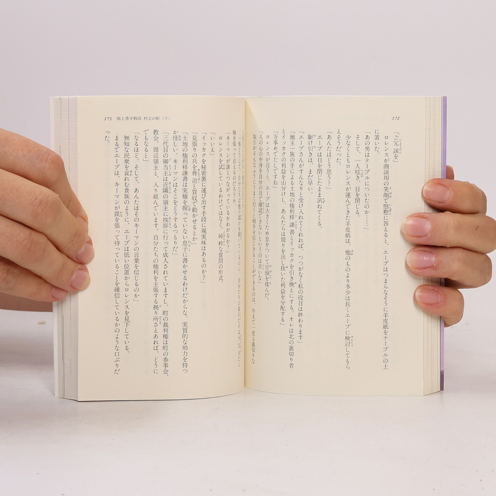 支倉凍砂 狼と香辛料 - 9: 対立の町＜下＞