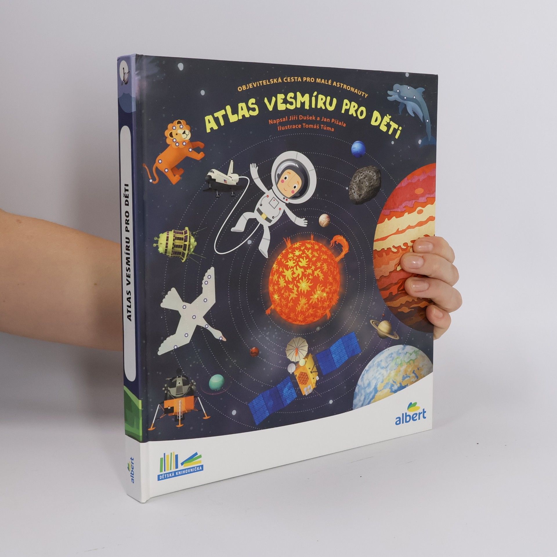 Jiří Dušek Atlas vesmíru pro děti