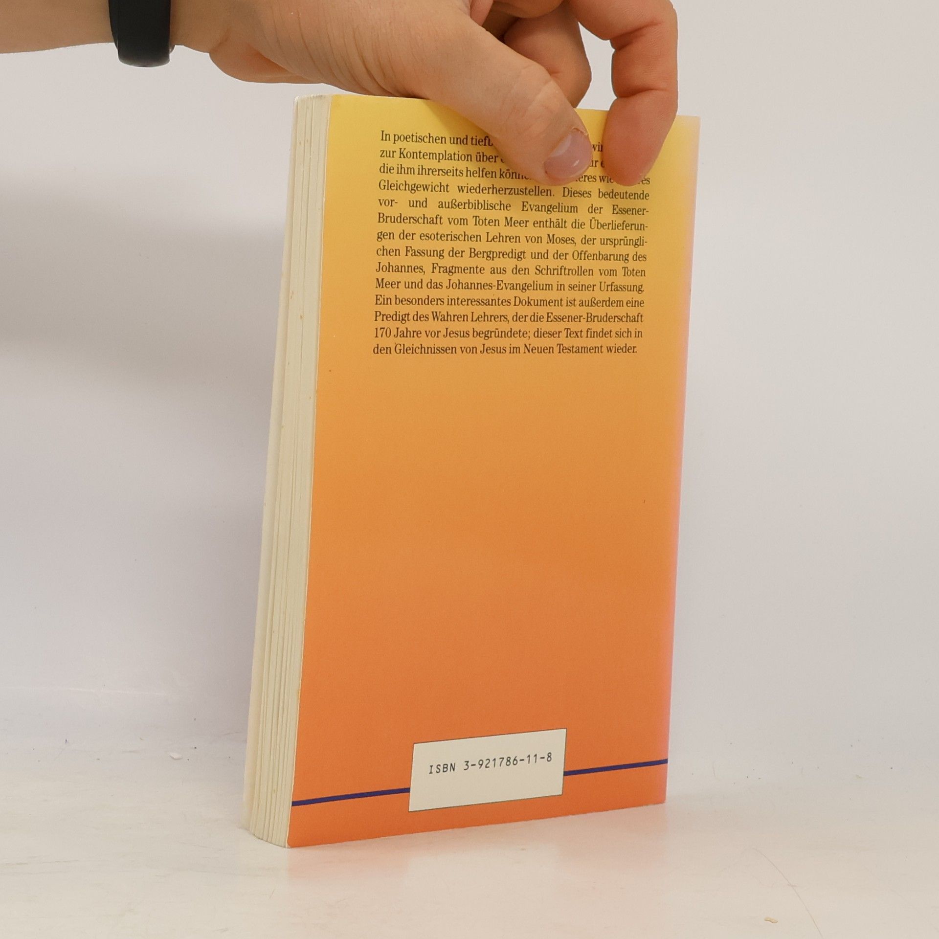 Edmund Bordeaux Szekely Die unbekannten Schriften der Essener - Buch 2
