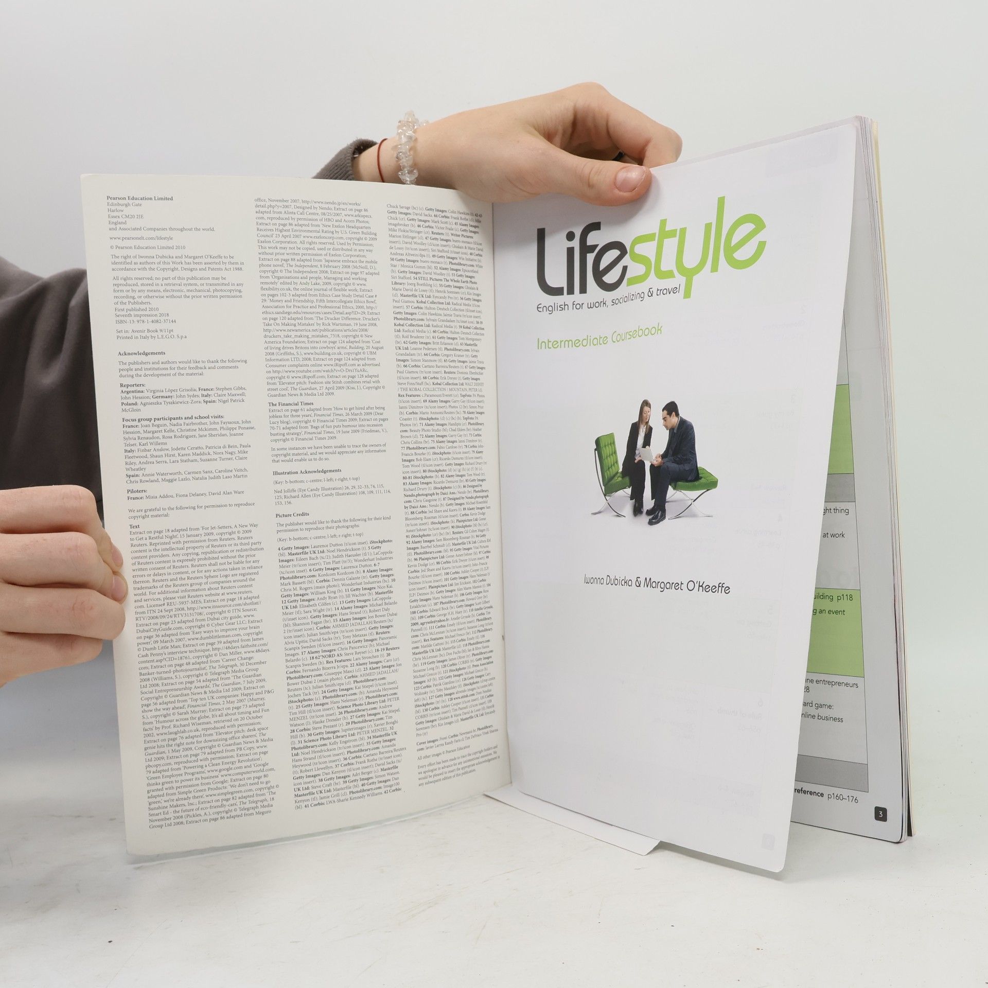 Iwonna Dubicka Lifestyle. English for Work, Socializing & Travel. Intermediate Coursebook