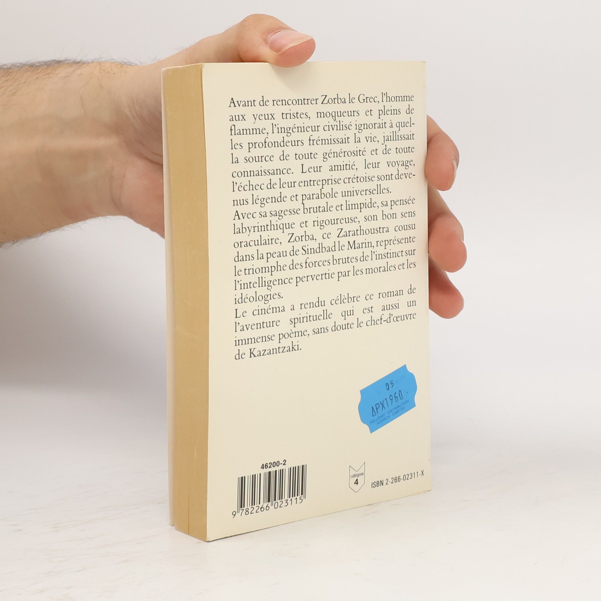 Nikos Kazantzakis Presses Pocket: Alexis Zorba