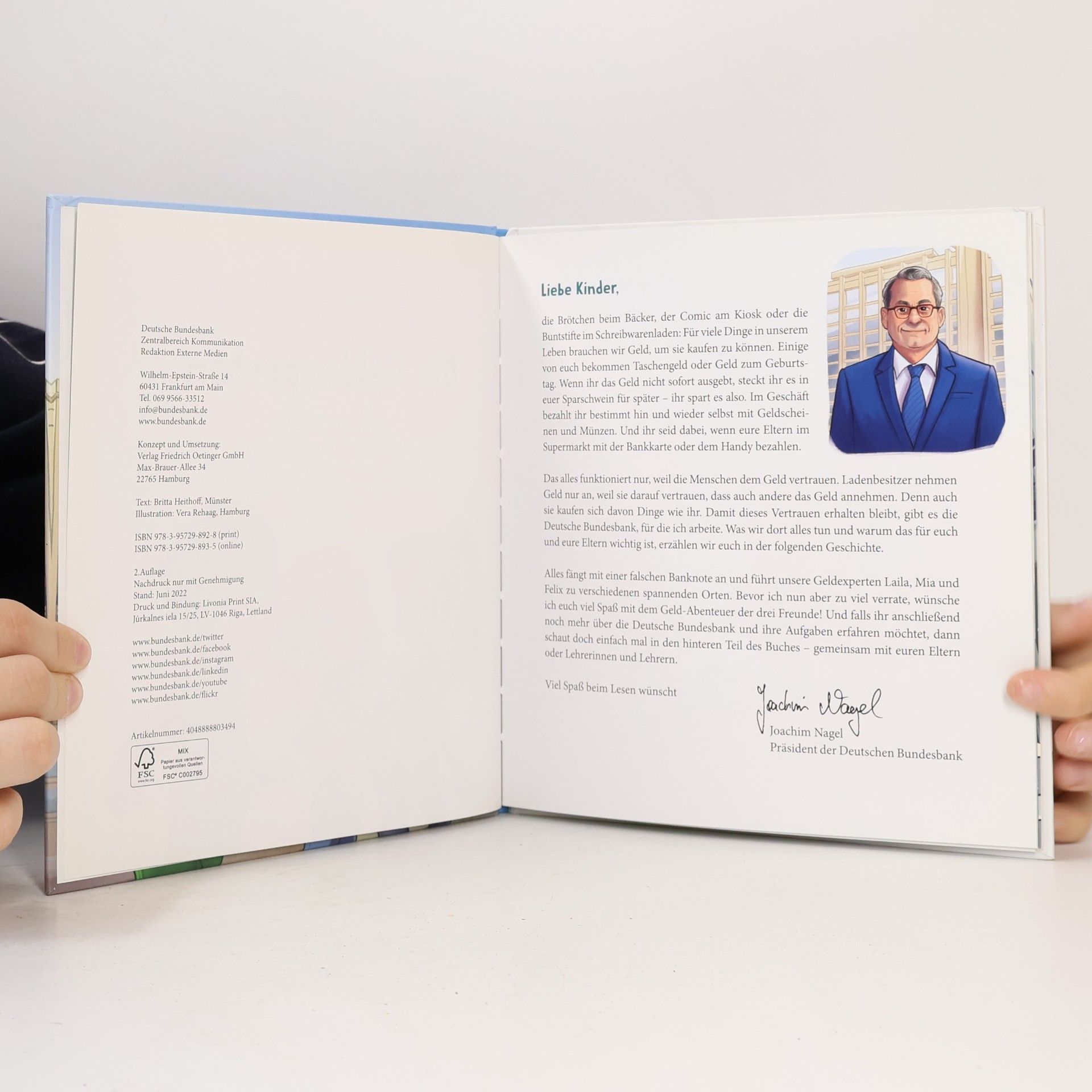 Autorenkollektiv Die Geldexperten: Laila, Mia, Felix und die Deutsche Bundesbank