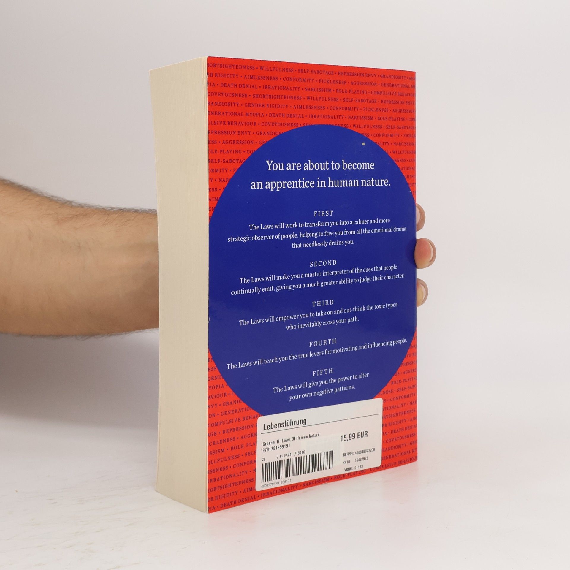 Robert Greene The Laws of Human Nature