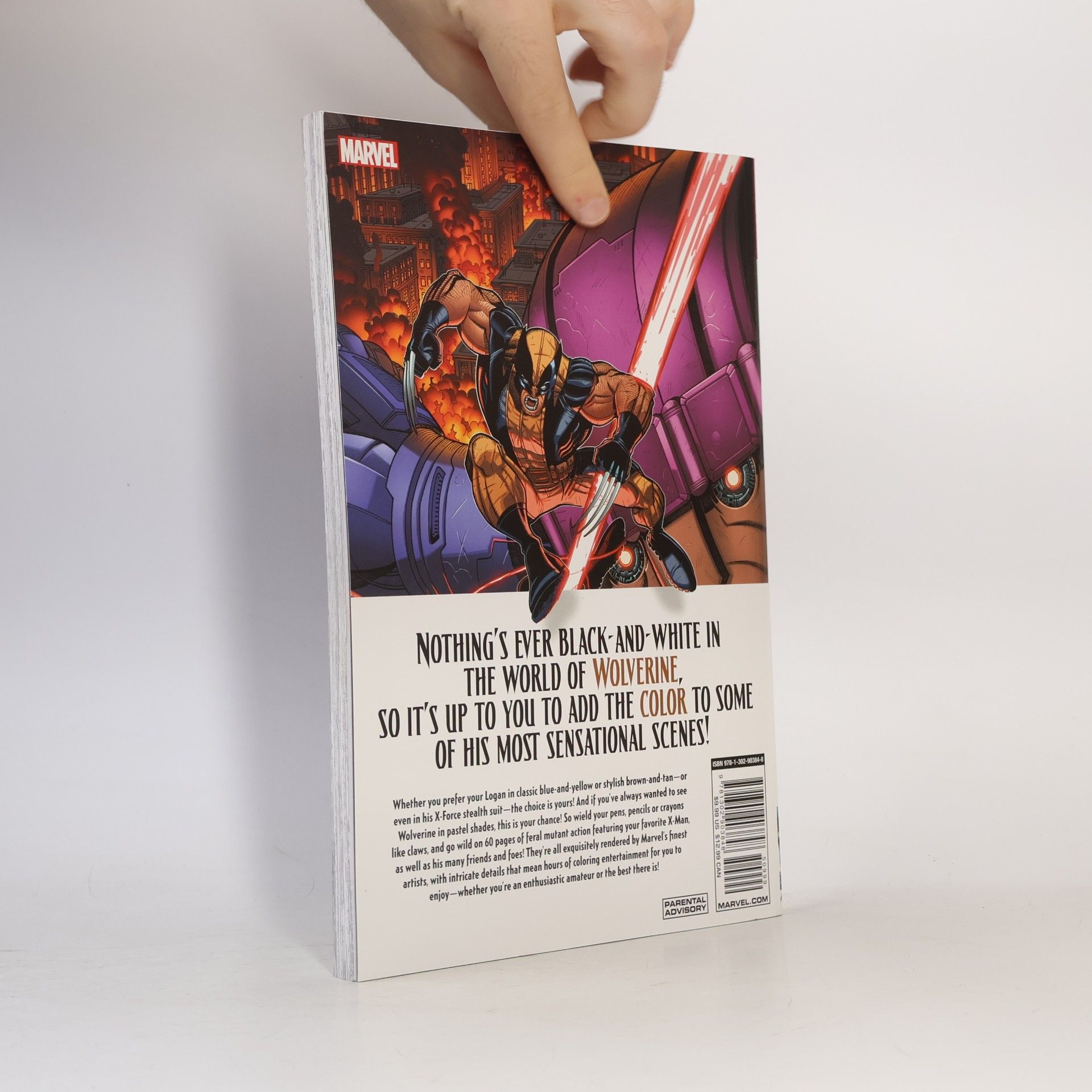 Marvel Comics Color Your Own Wolverine