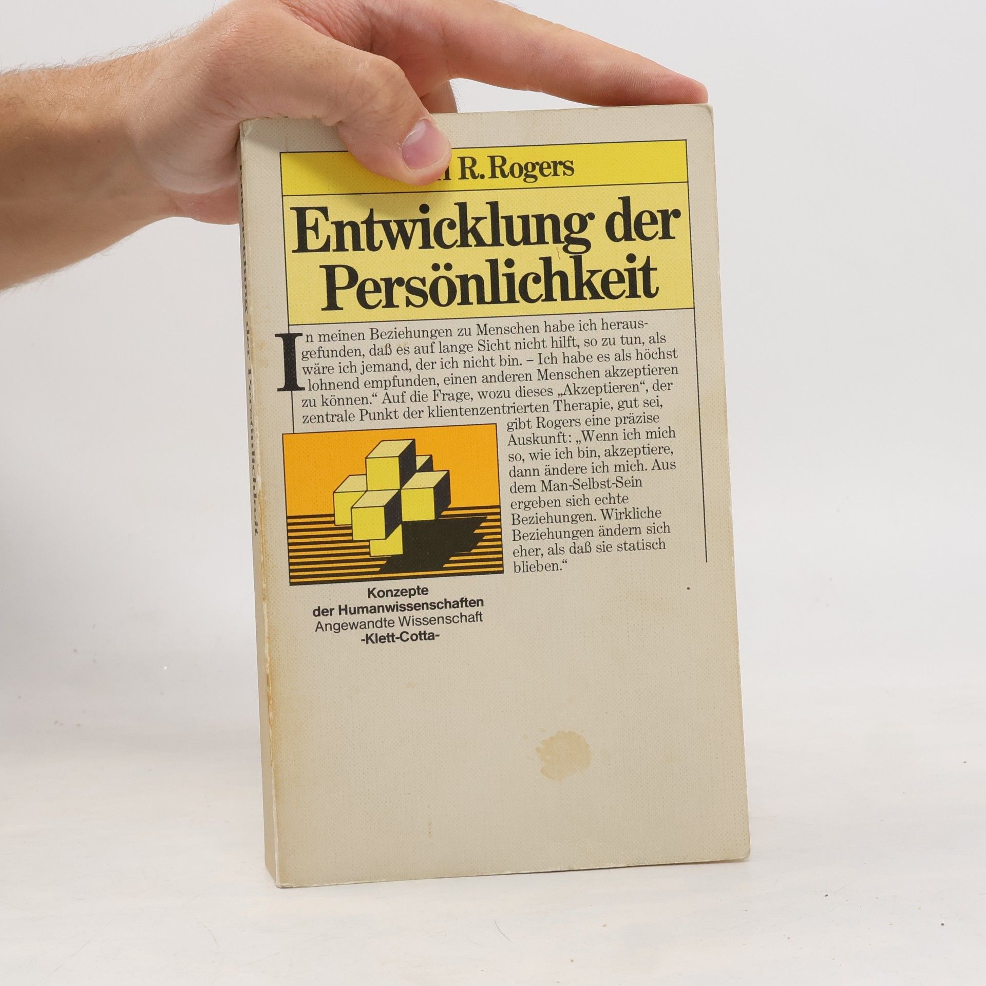 Carl Ransom Rogers Entwicklung der Persönlichkeit
