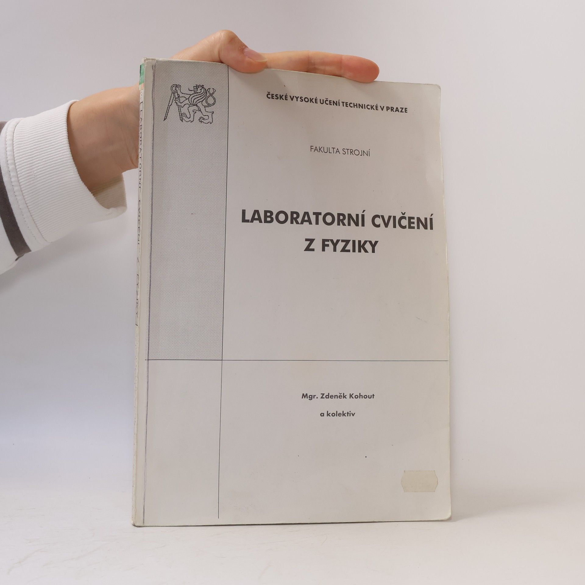 Zdeněk Kohout Laboratorní cvičení z fyziky