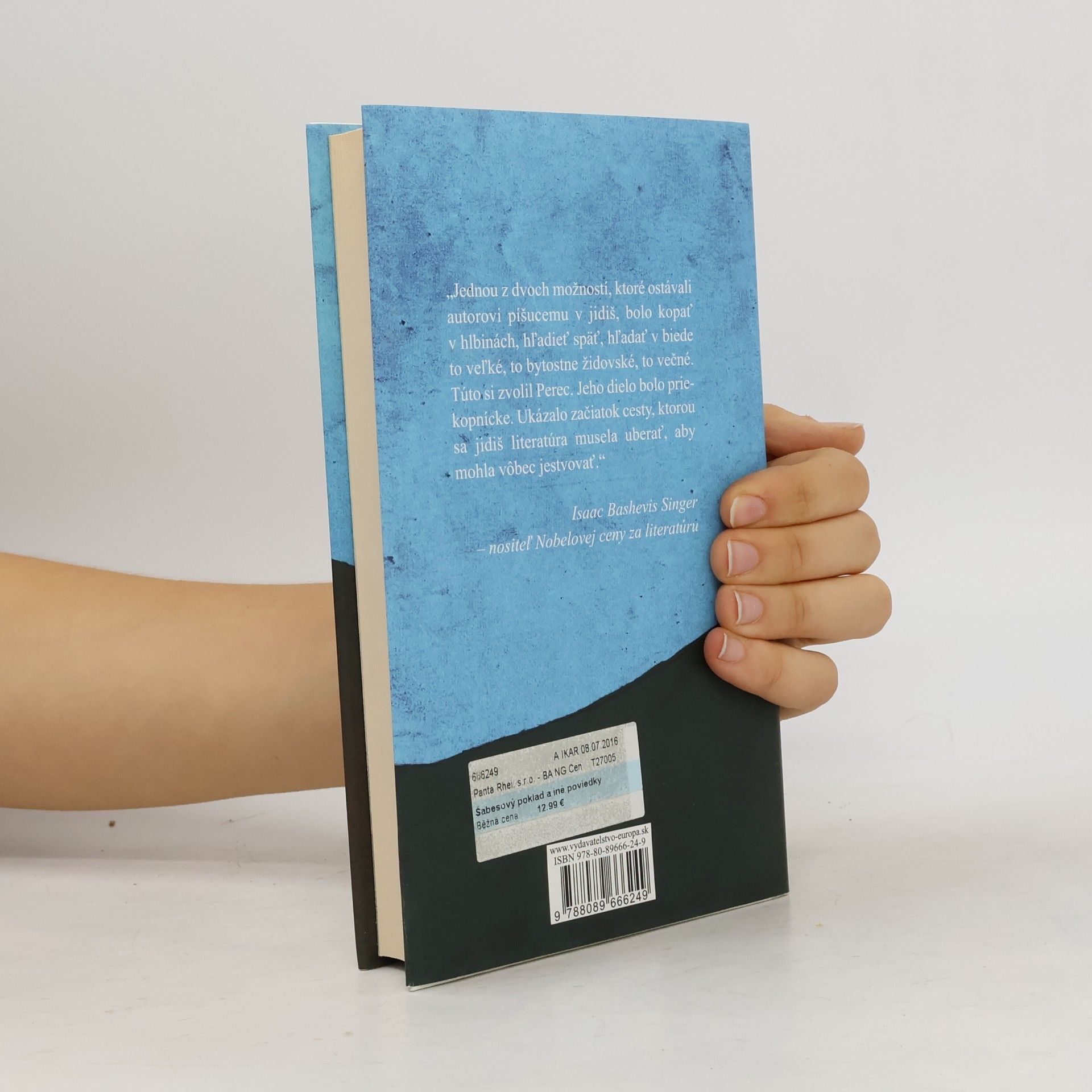 Jicchok Lejbuš Perec Šabesový poklad a iné poviedky