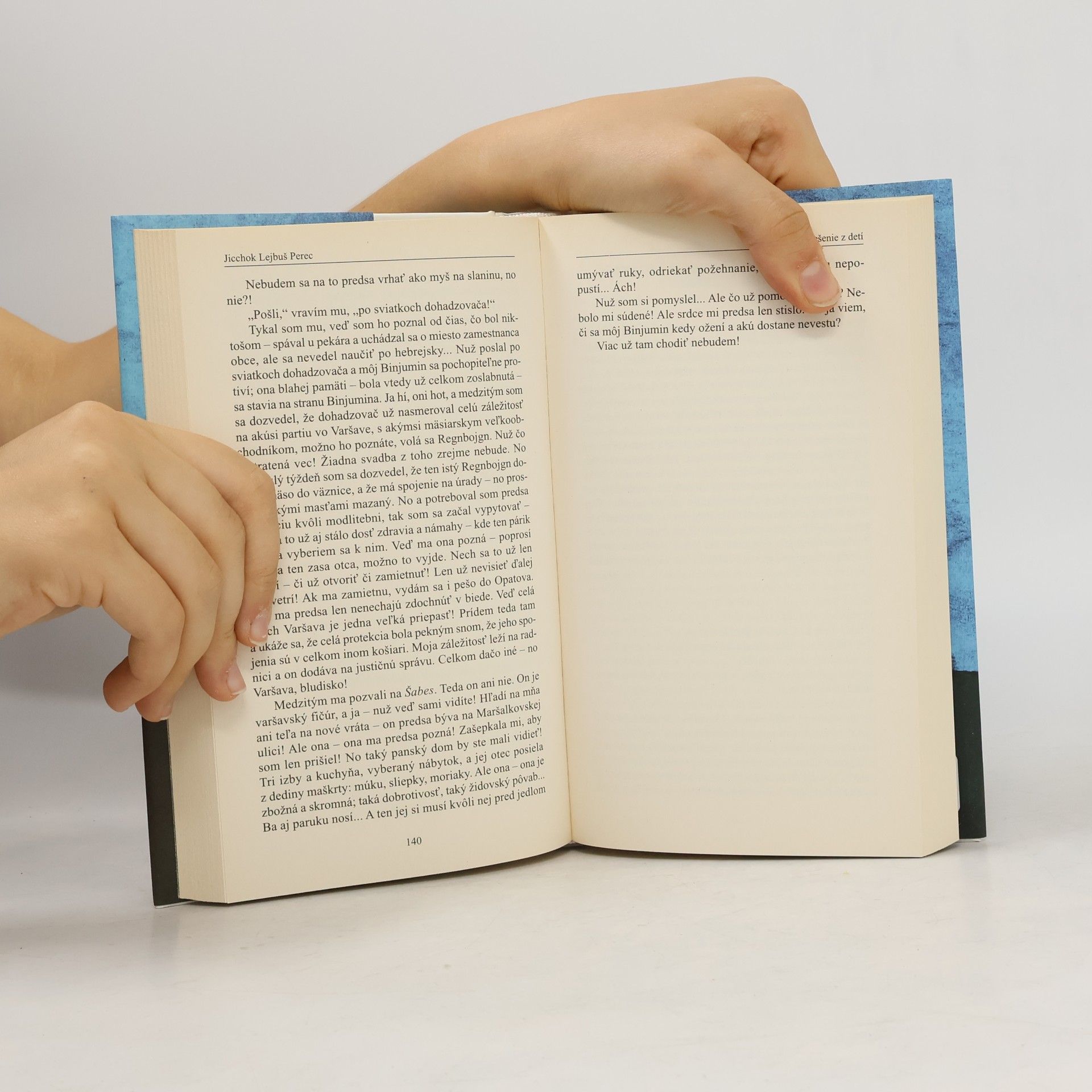Jicchok Lejbuš Perec Šabesový poklad a iné poviedky