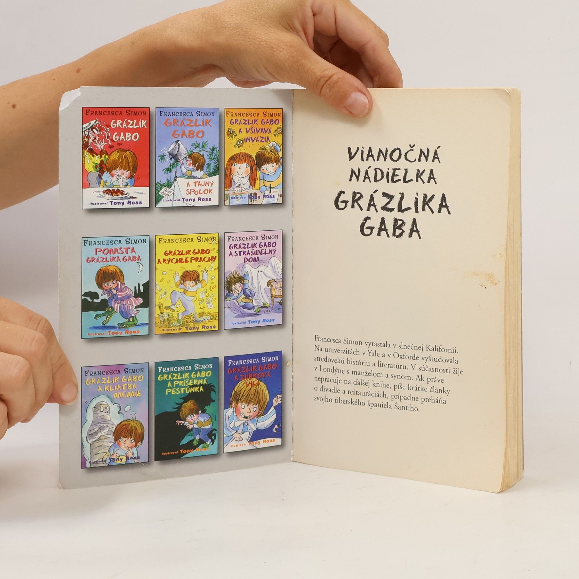 Francesca Simon Vianočná nádielka Grázlika Gaba