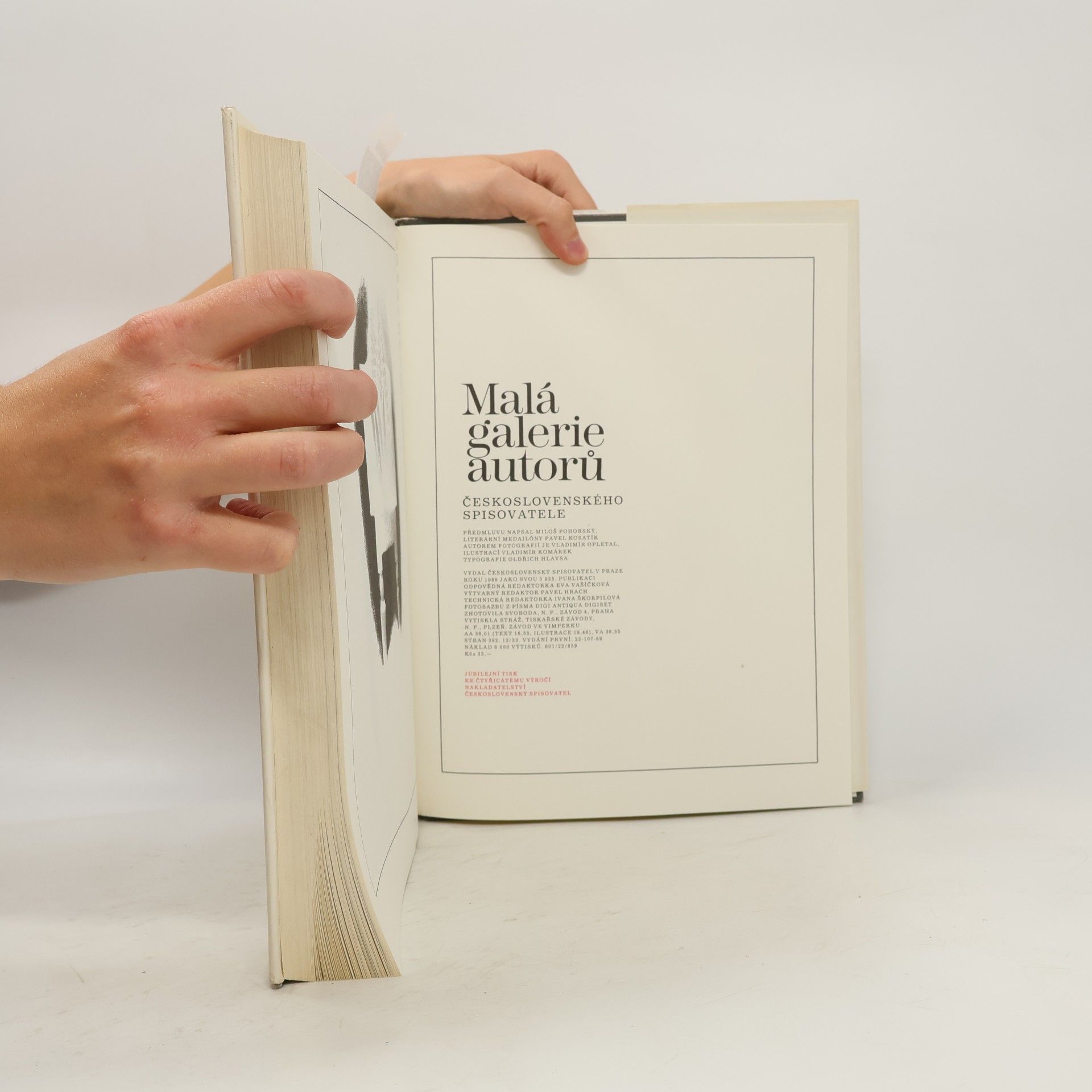Miloš Pohorský Malá galerie autorů československého spisovatele