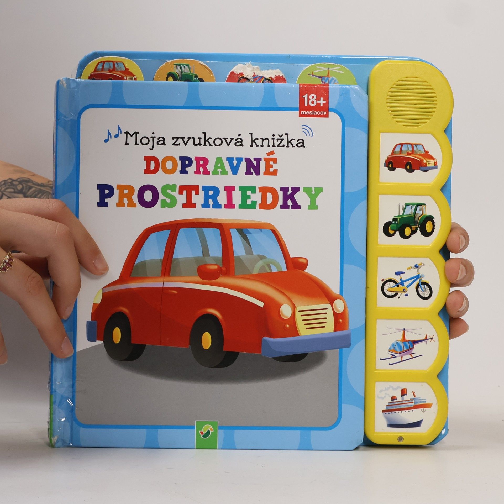 kolektiv Moja zvuková knižka: Dopravné prostriedky