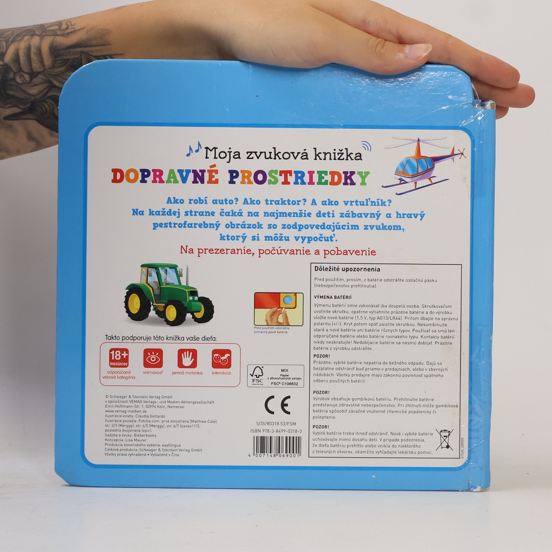 kolektiv Moja zvuková knižka: Dopravné prostriedky