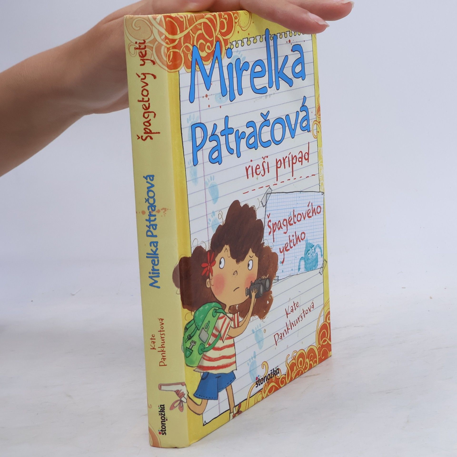 Kate Pankhurst Mirelka Pátračová rieší prípad Špagetového yetiho