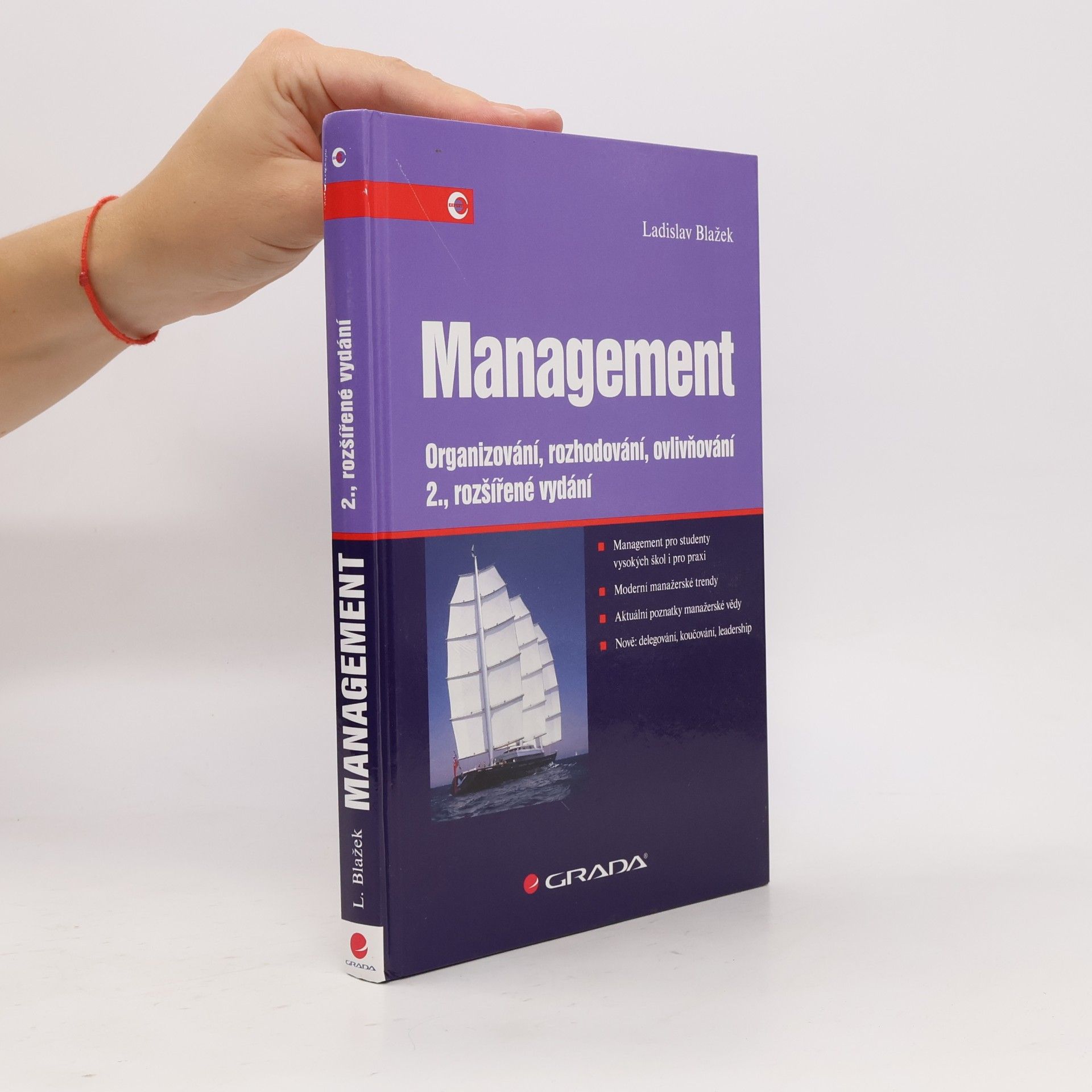 Management. Organizování, rozhodování, ovlivňování