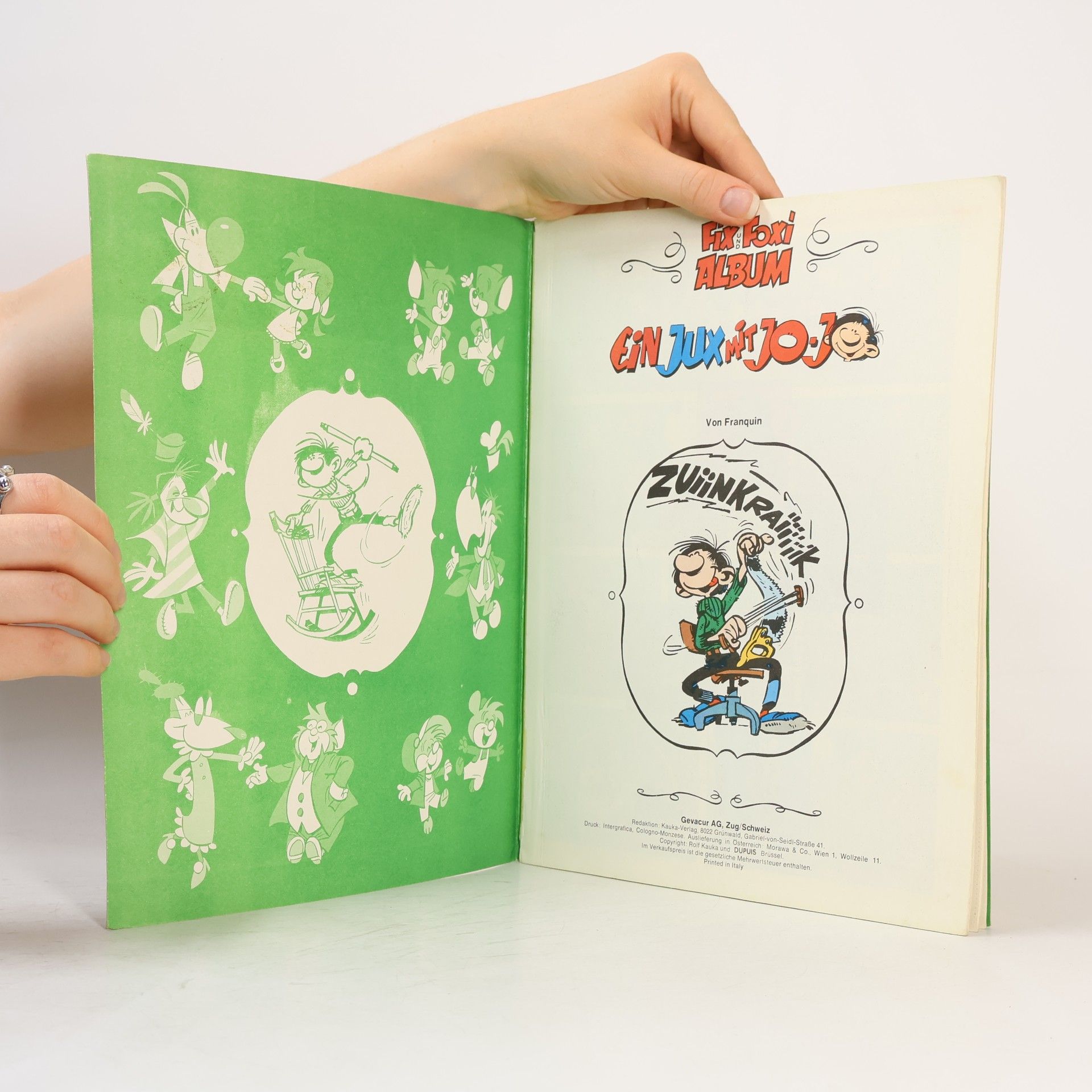 Rolf Kaukas Fix und Foxi Album 11. Ein Jux mit Jo-Jo