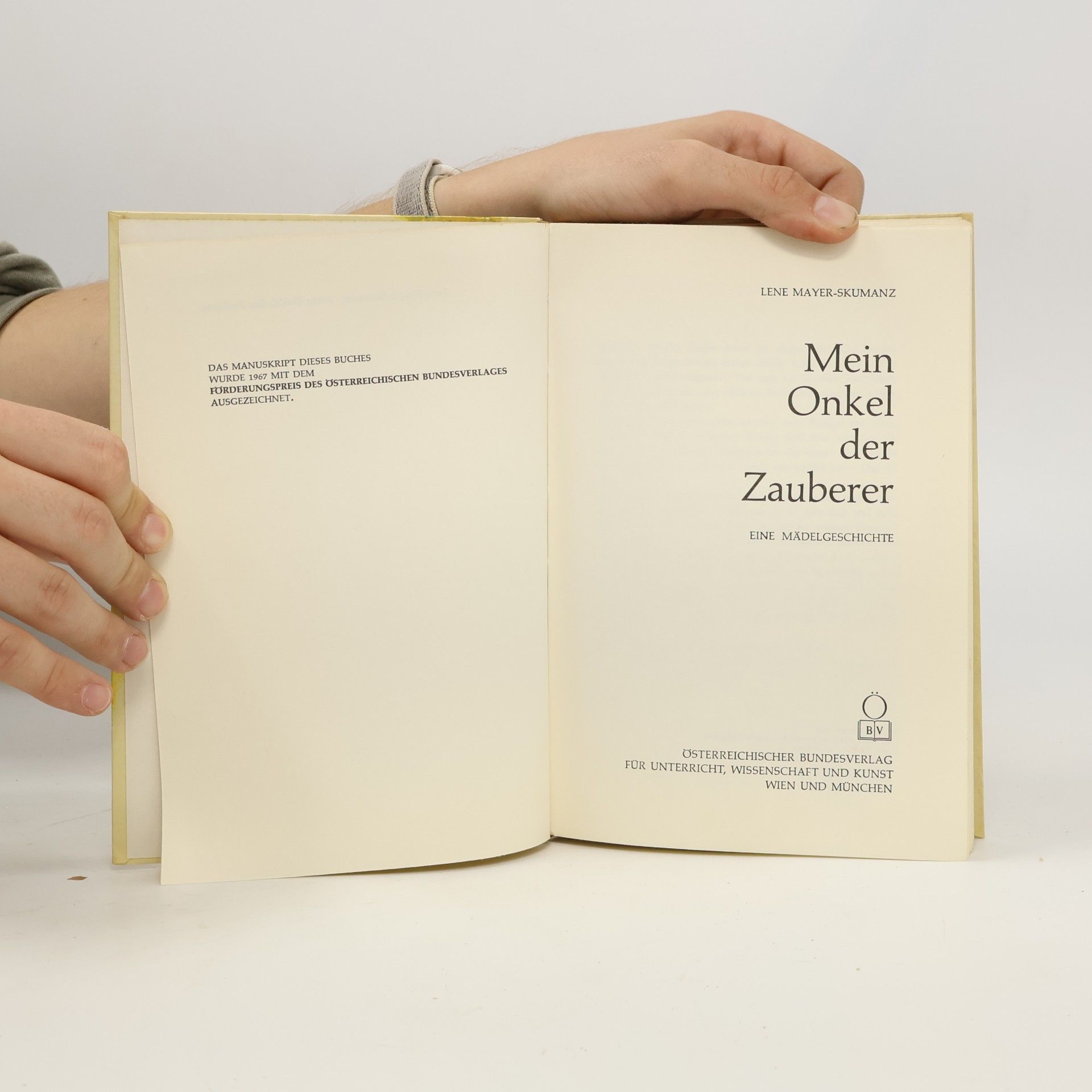 Lene Mayer-Skumaz Mein onkel der zauberer
