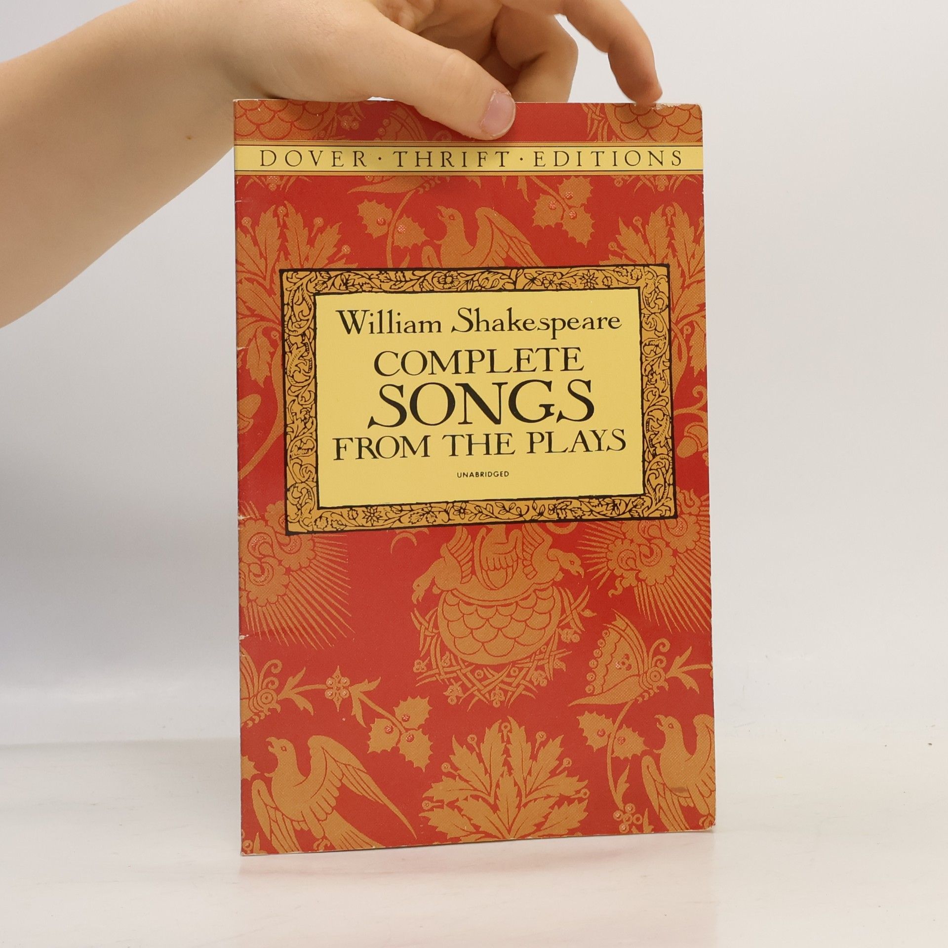 William Shakespeare Dover Thrift Editions: Complete Songs from the Plays