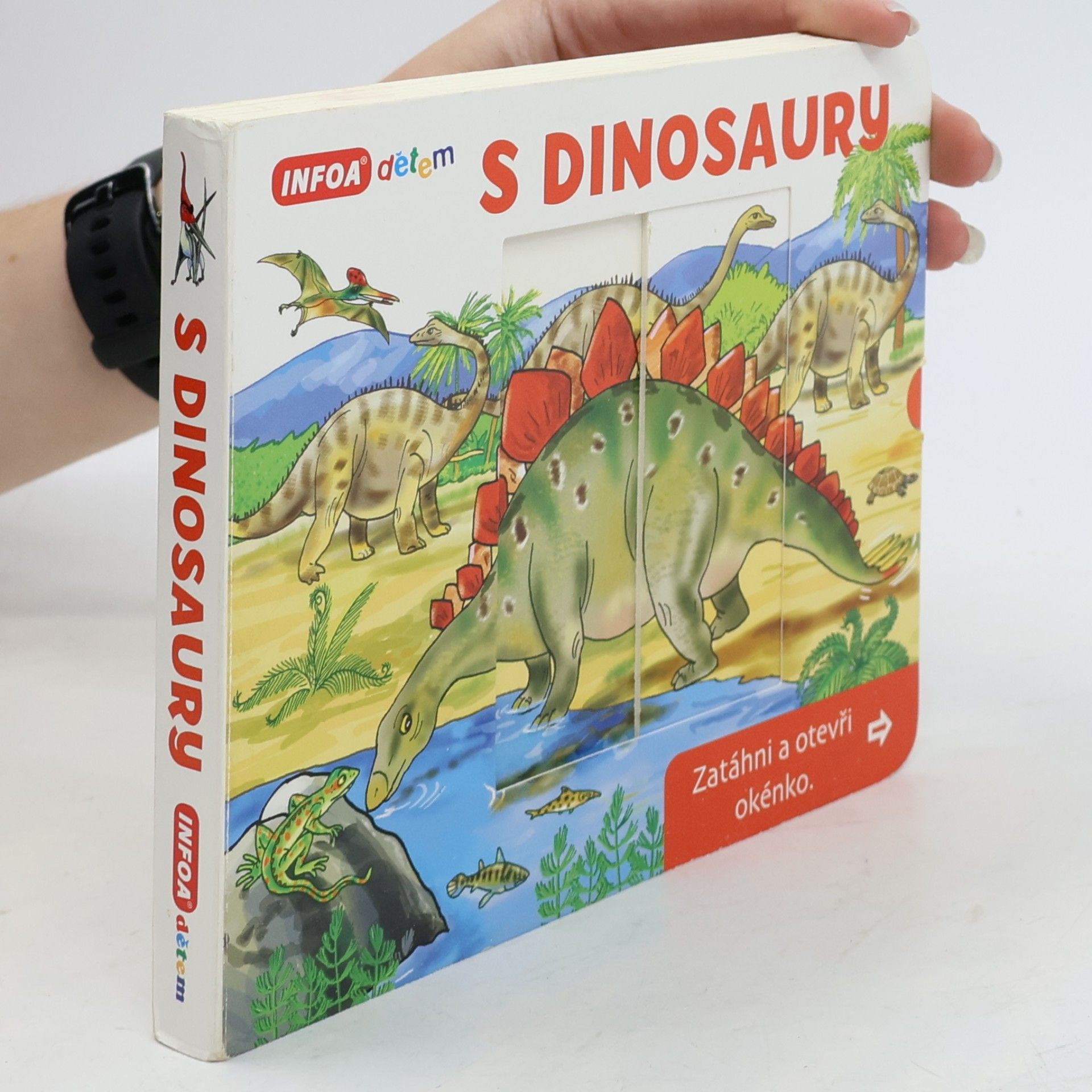 Pavlína Šamalíková S Dinosaury - Zatáhni a otevři okénko