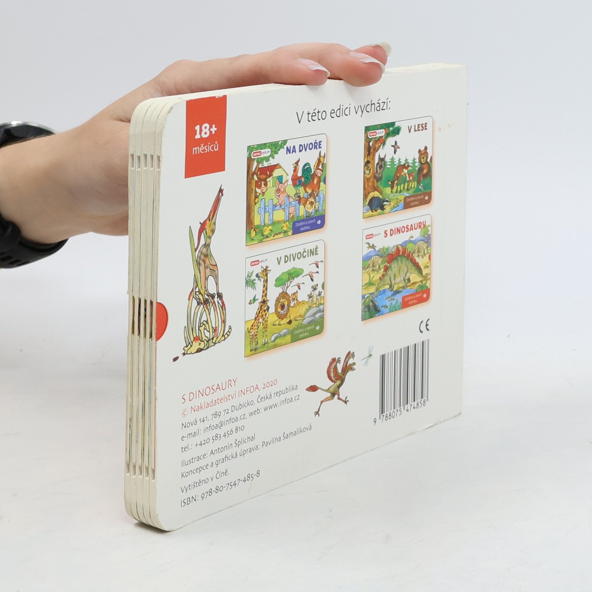 Pavlína Šamalíková S Dinosaury - Zatáhni a otevři okénko
