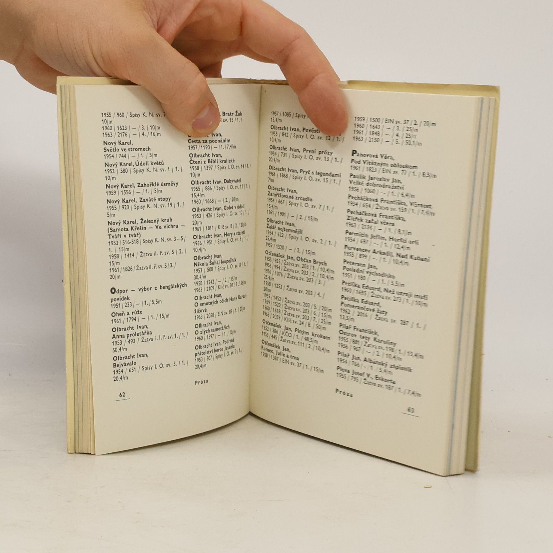 Marie Syrovátková Almanach 1949-1964