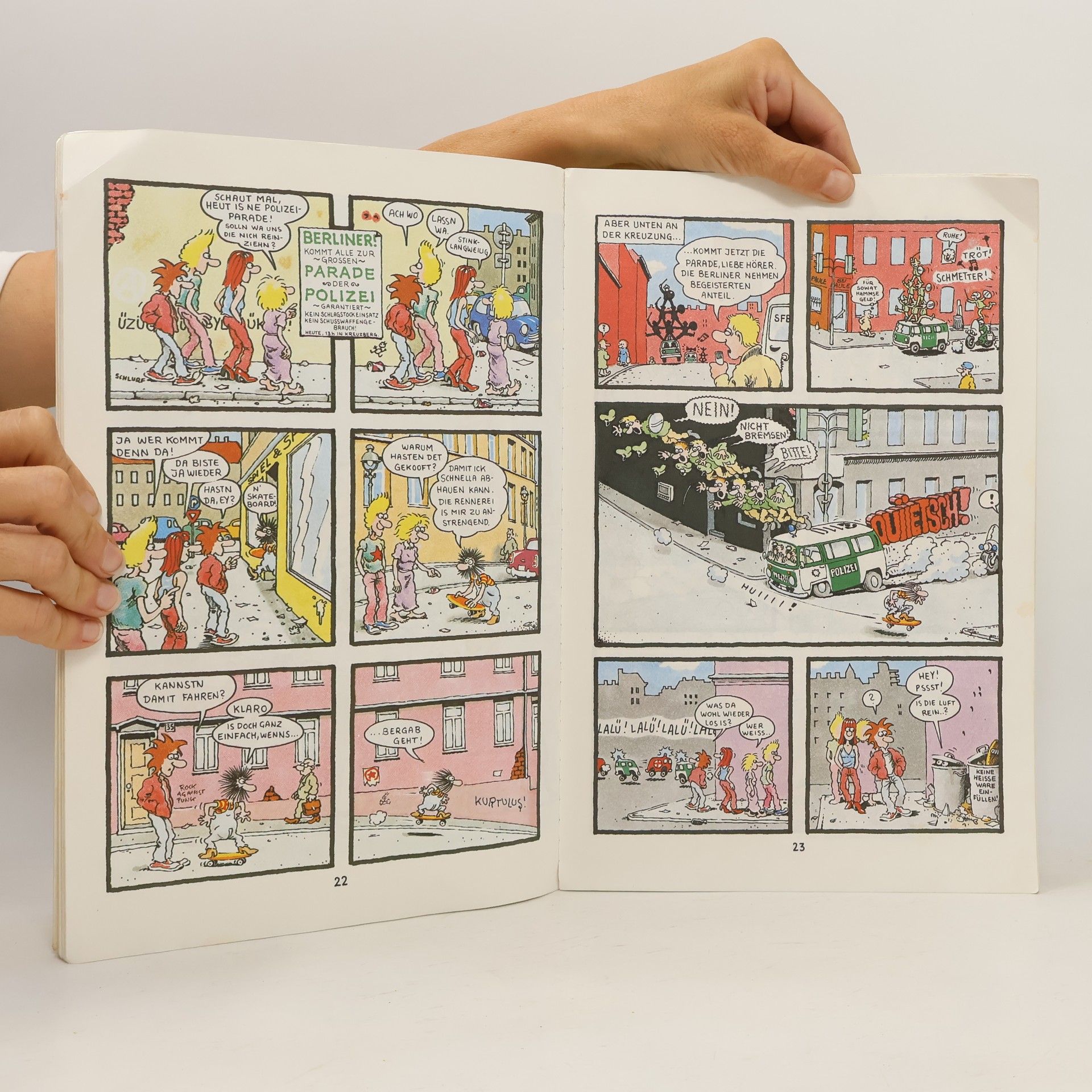 Gerhard Seyfried Invasion aus dem Alltag. Comics