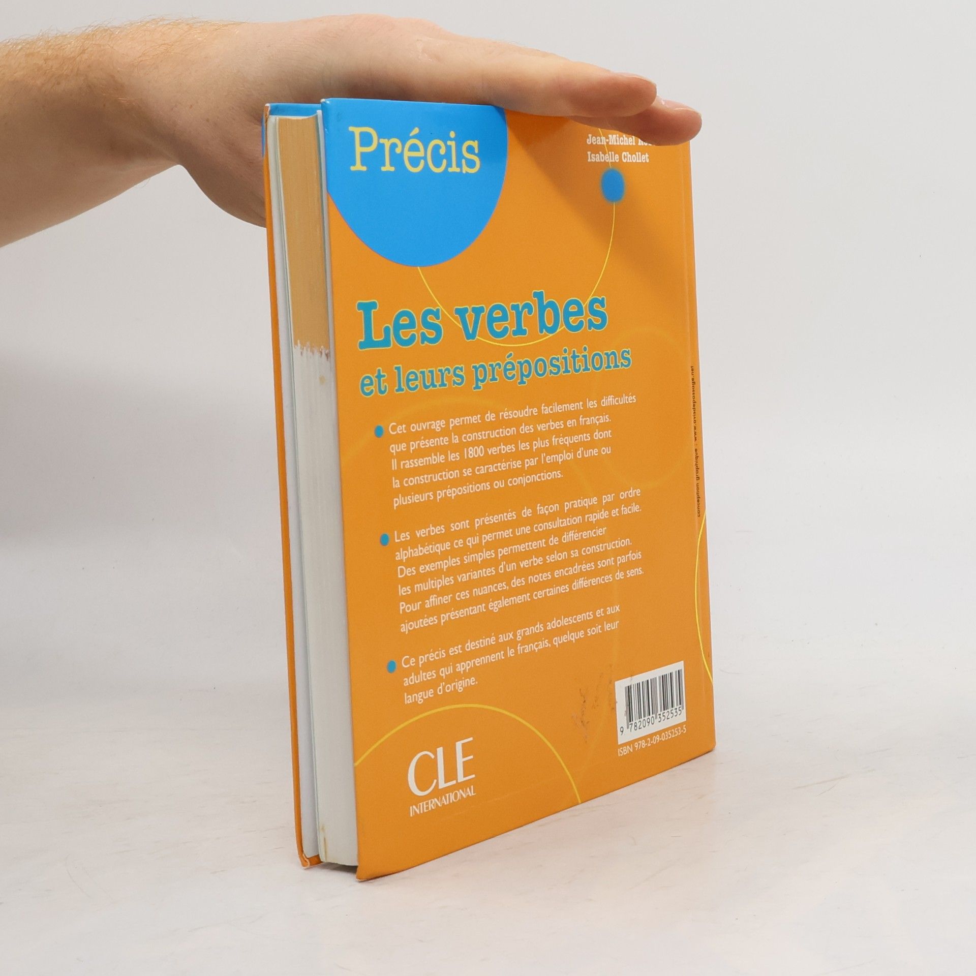 Isabelle Chollet Les verbes et leurs prépositions