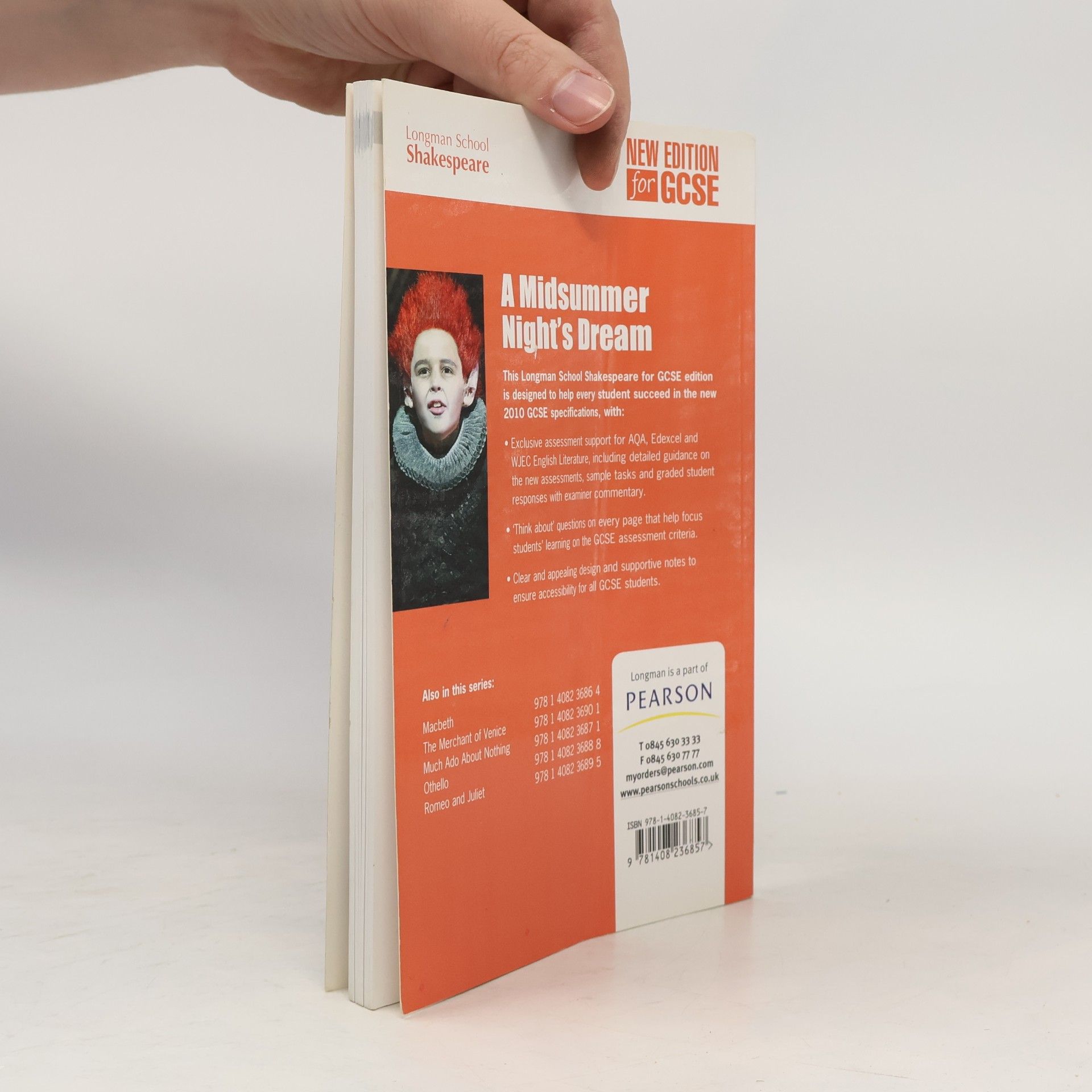 William Shakespeare Longman School Shakespeare: A Midsummer Night's Dream - New Edition for GCSE