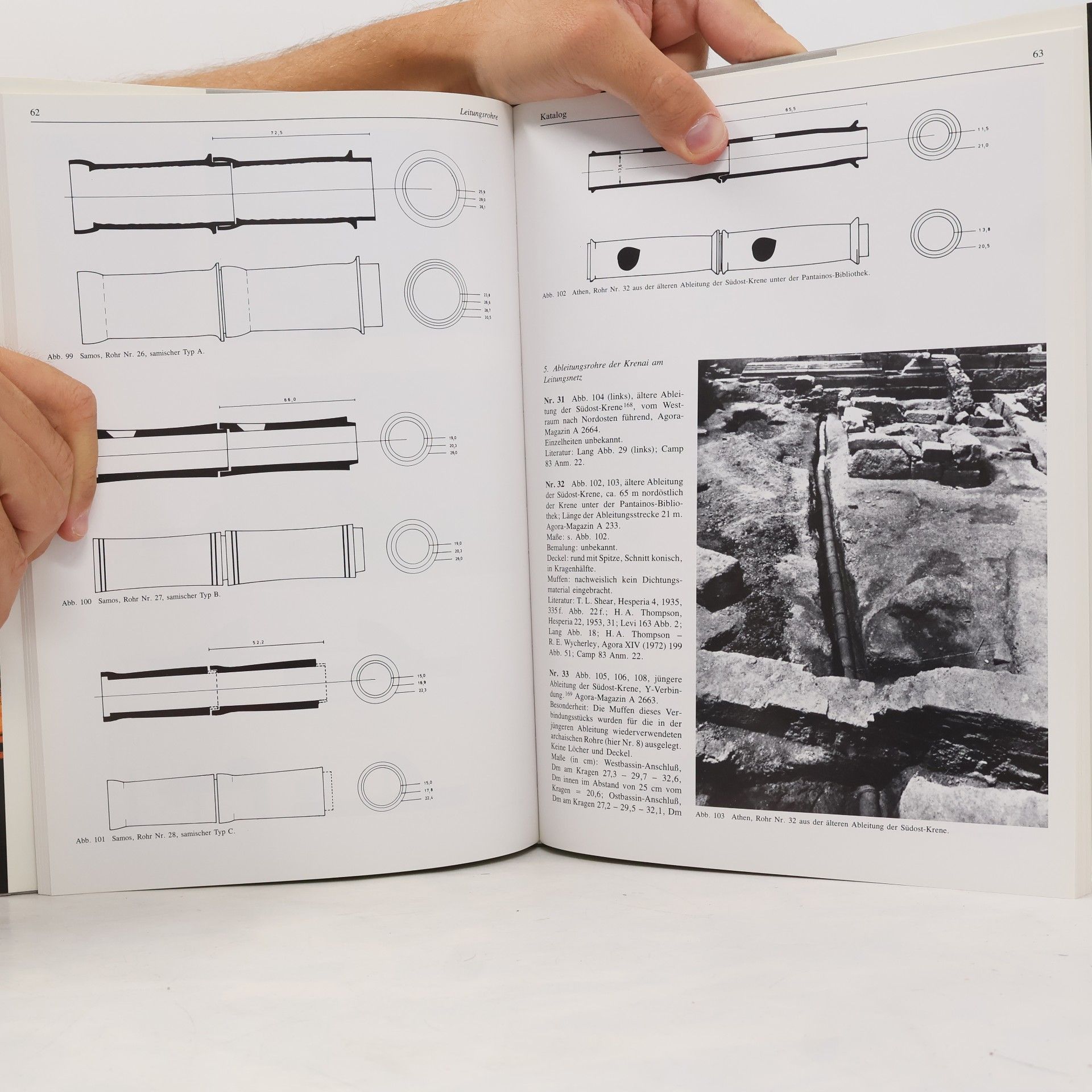 Renate Tölle-Kastenbein Zaberns Bildbände zur Archäologie: Das archaische Wasserleitungsnetz für Athen und seine späteren Bauphasen