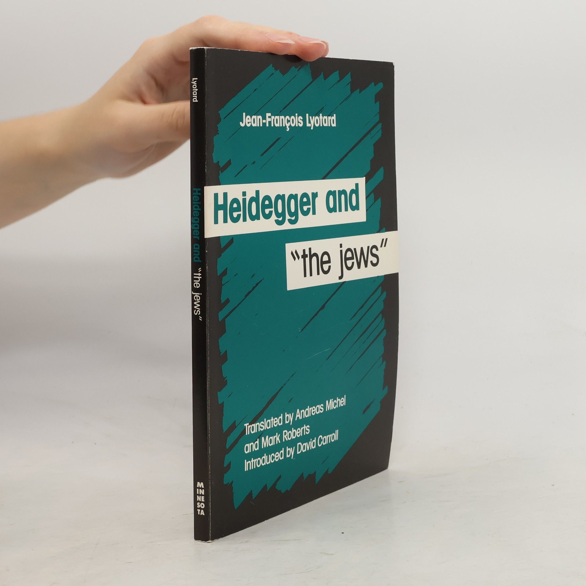 David Carroll Heidegger and "the jews"