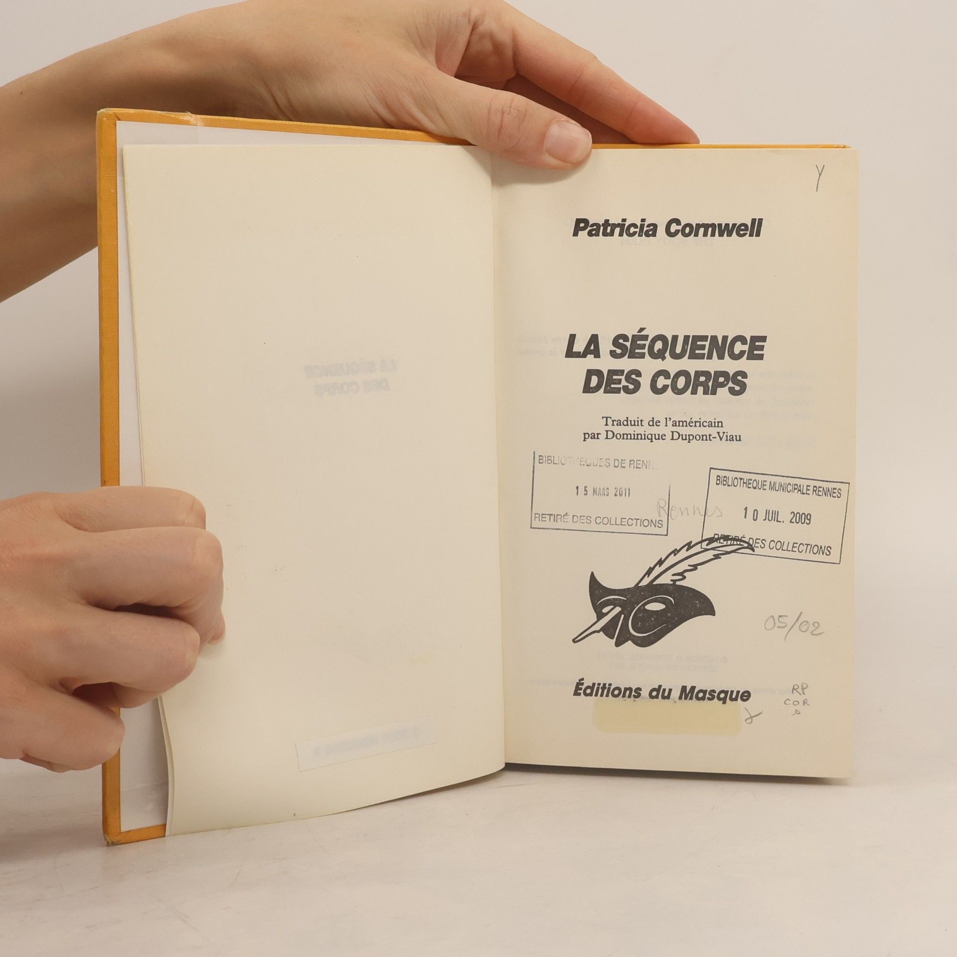 Patricia Cornwell La séquence des corps
