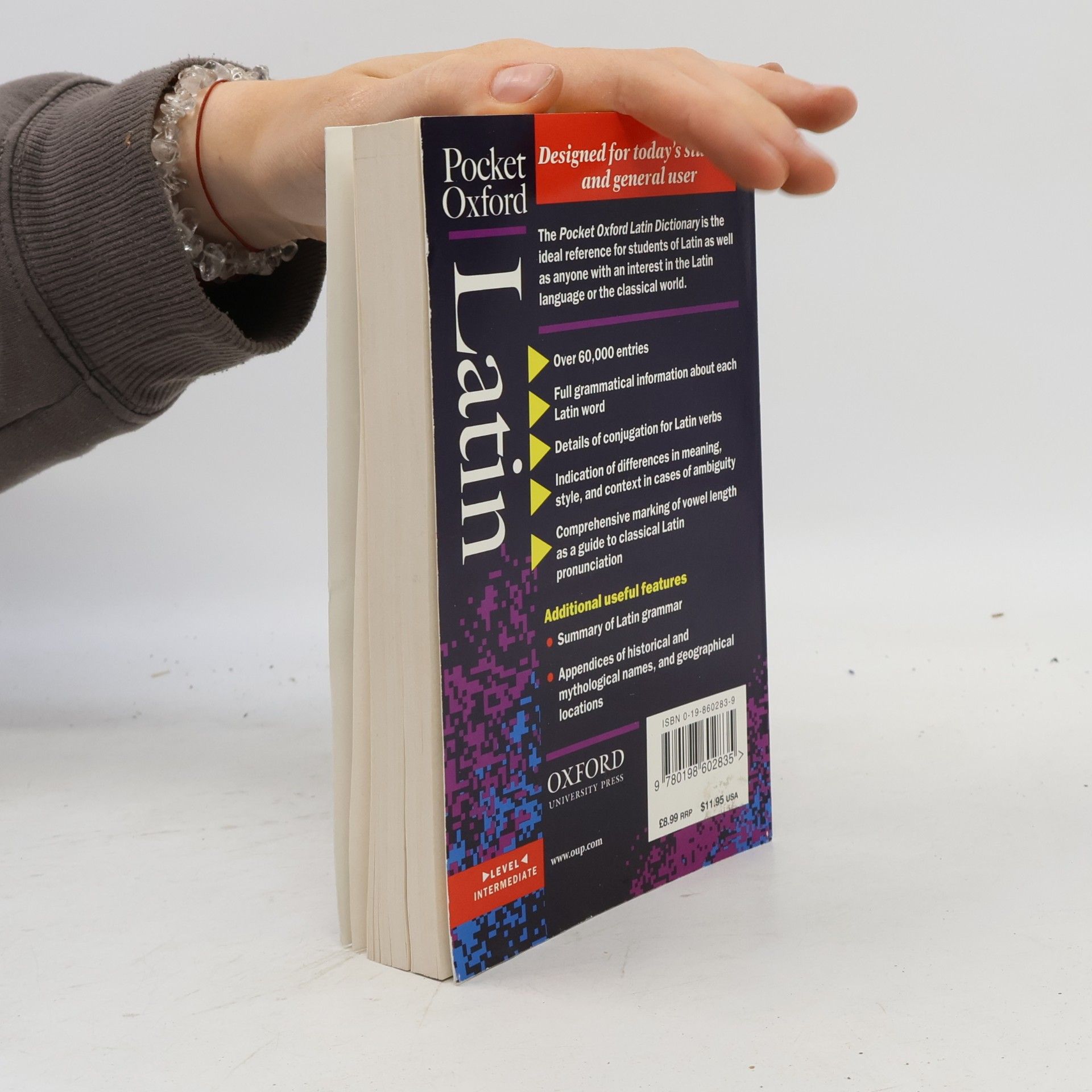 James Morwood The Pocket Oxford Latin Dictionary - Second Edition