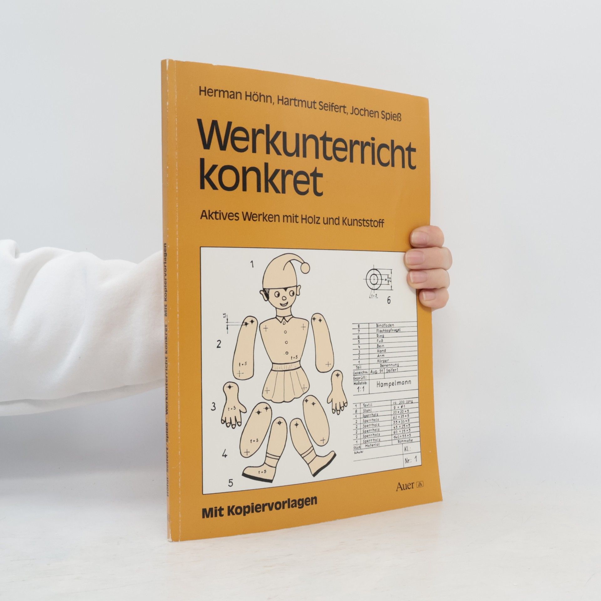 Werkunterricht konkret. Aktives Werken mit Holz und Kunststoff. Mit Kopiervorlagen
