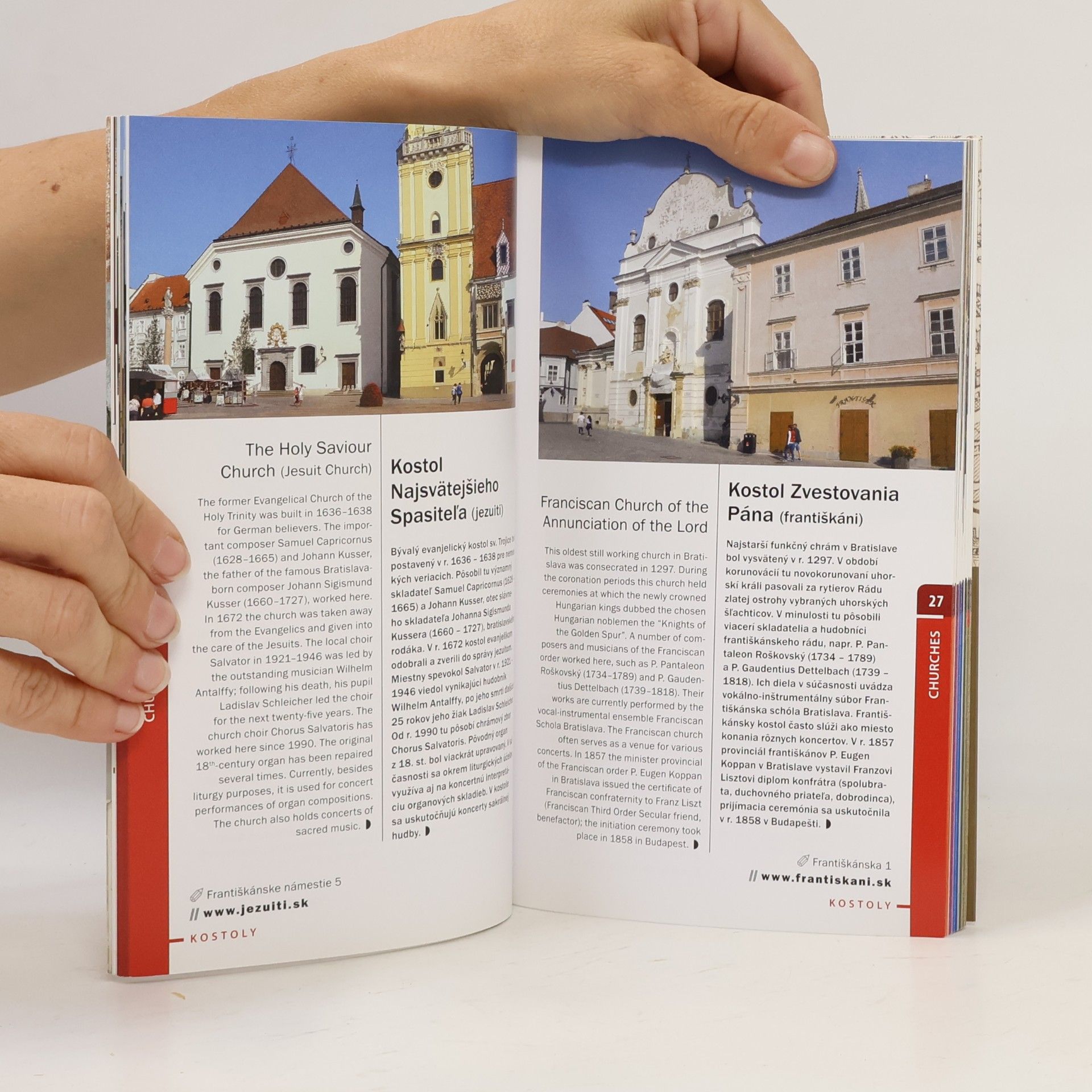 Zuzana Godárová Hudobný sprievodca po Bratislave - A Musical Guide to Bratislava