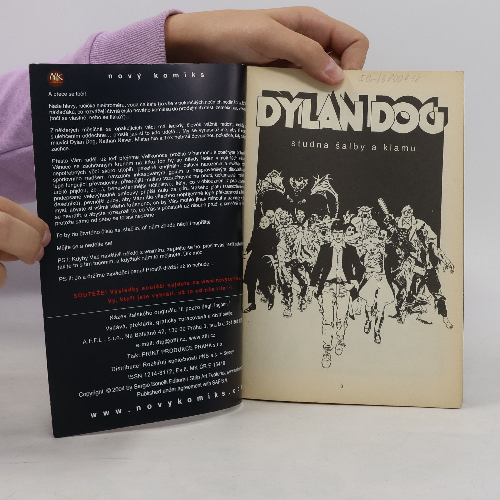 Kolektív autorov Dylan Dog 4. Studna šalby a klamu