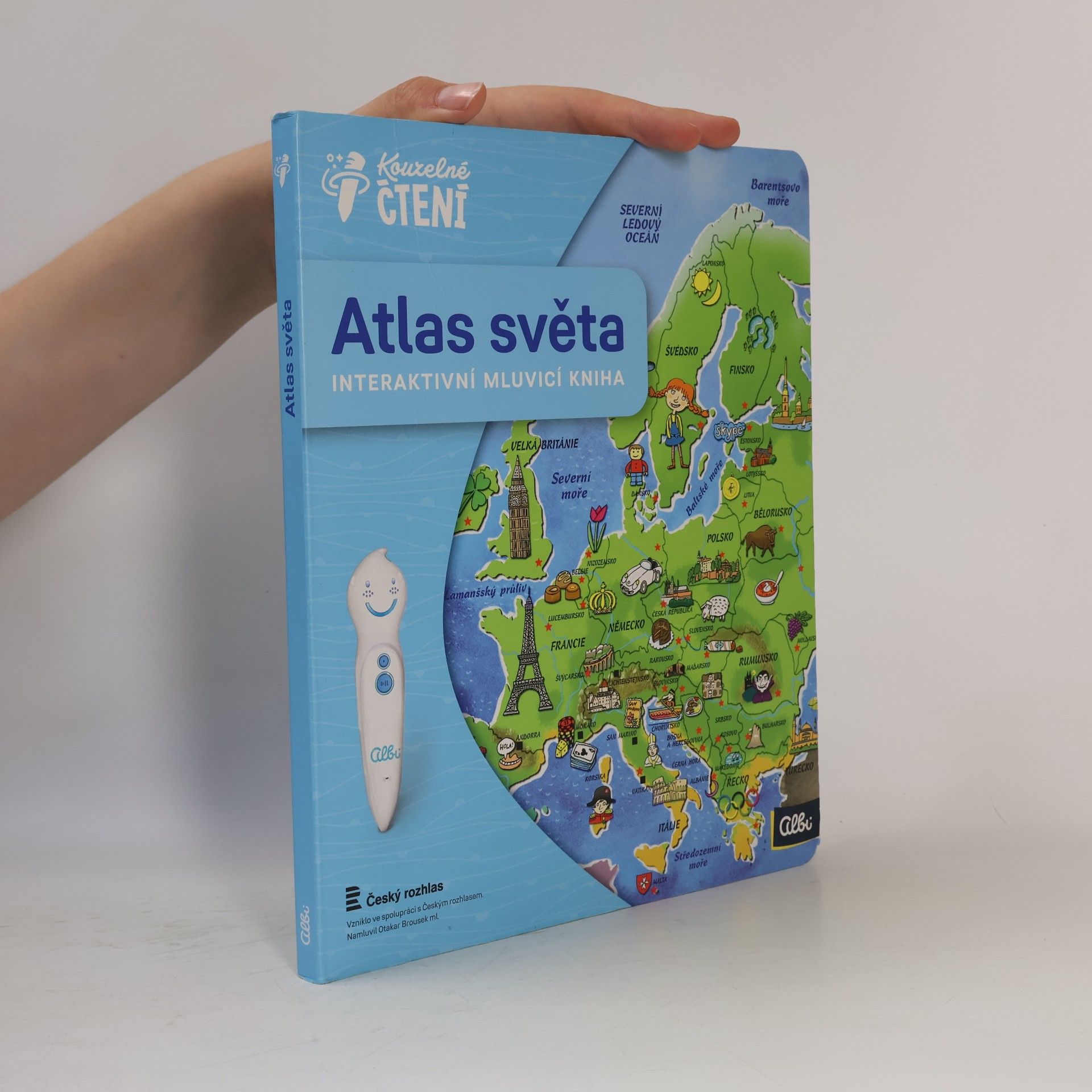 Tereza Kocová Atlas světa. Interaktivní mluvící kniha