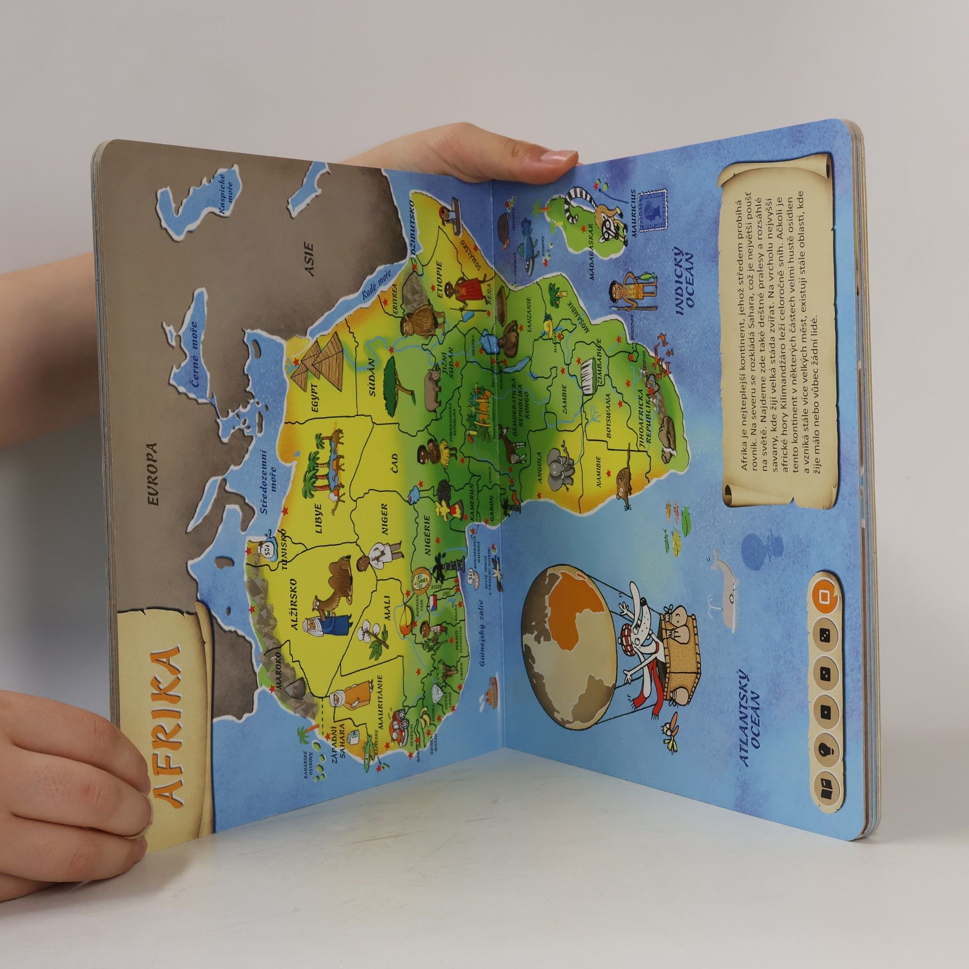 Tereza Kocová Atlas světa. Interaktivní mluvící kniha