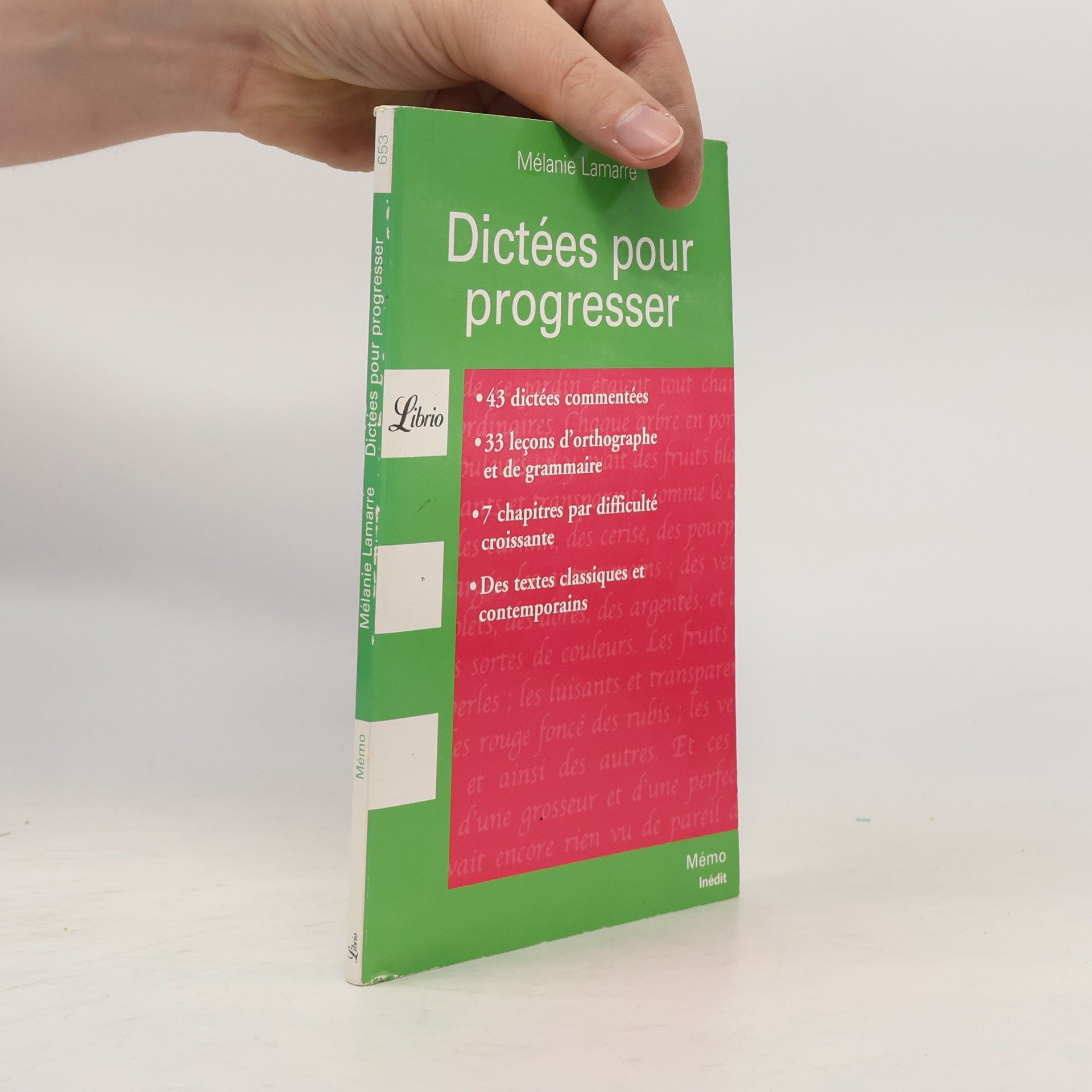 Alice De Miramon Dictées pour progresser